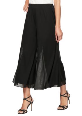 Wide Leg Cropped Pants