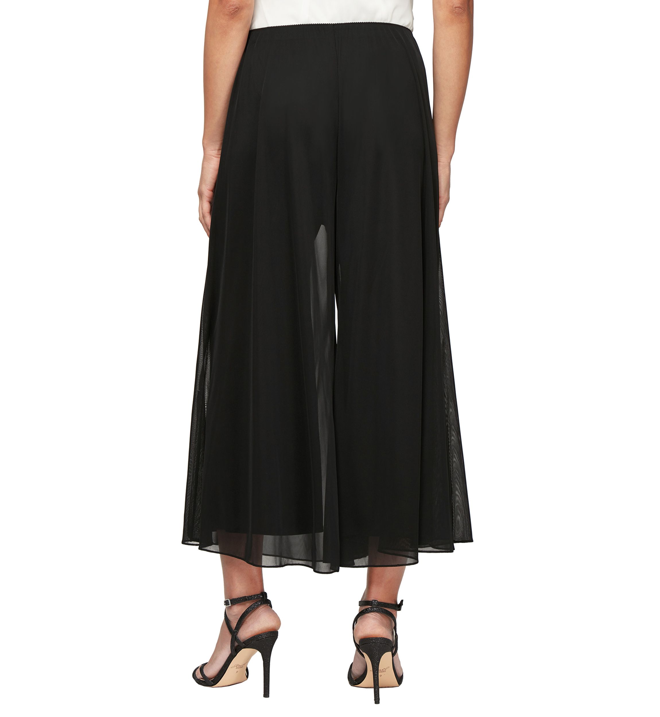 Wide Leg Cropped Pants