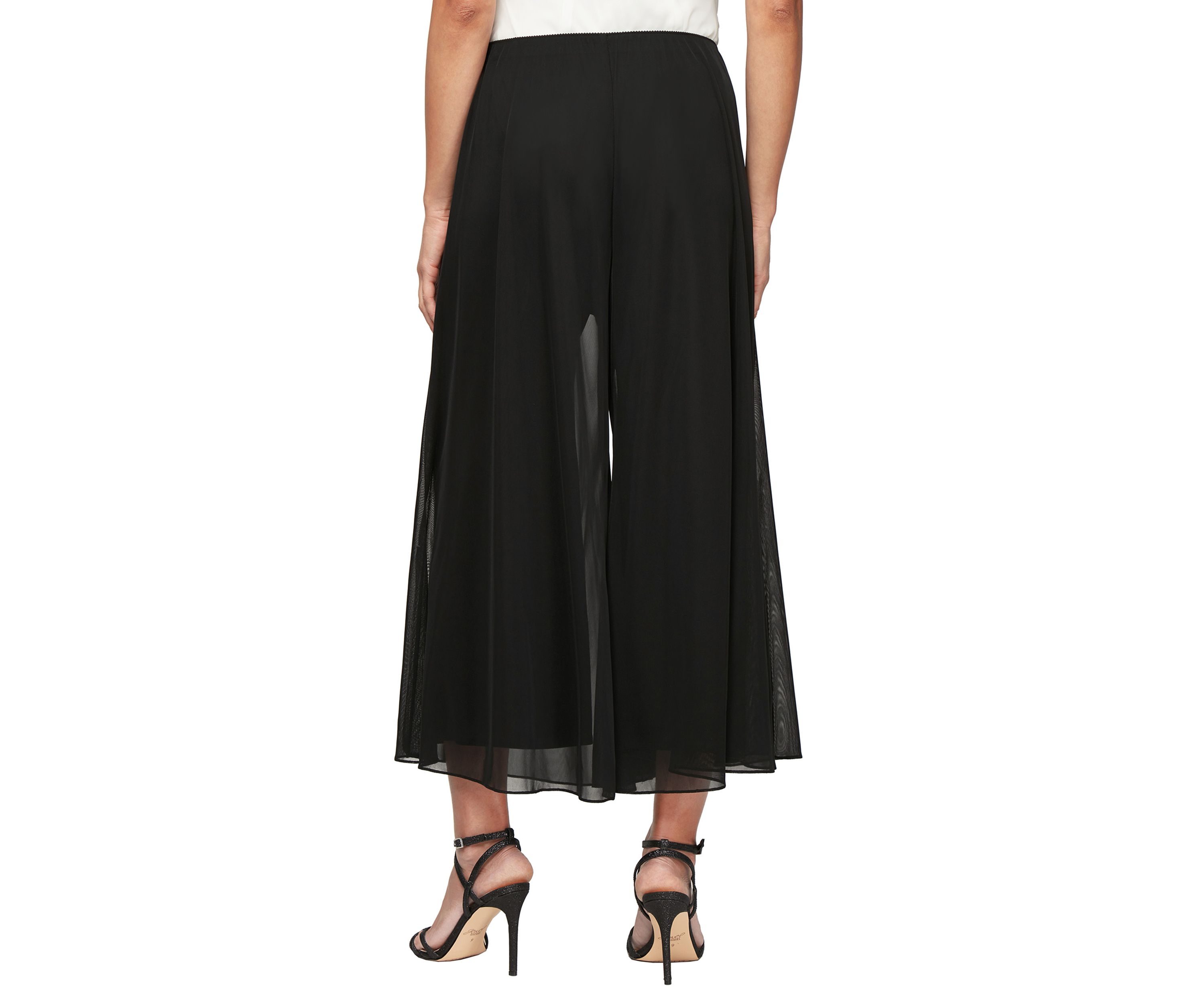 Wide Leg Cropped Pants