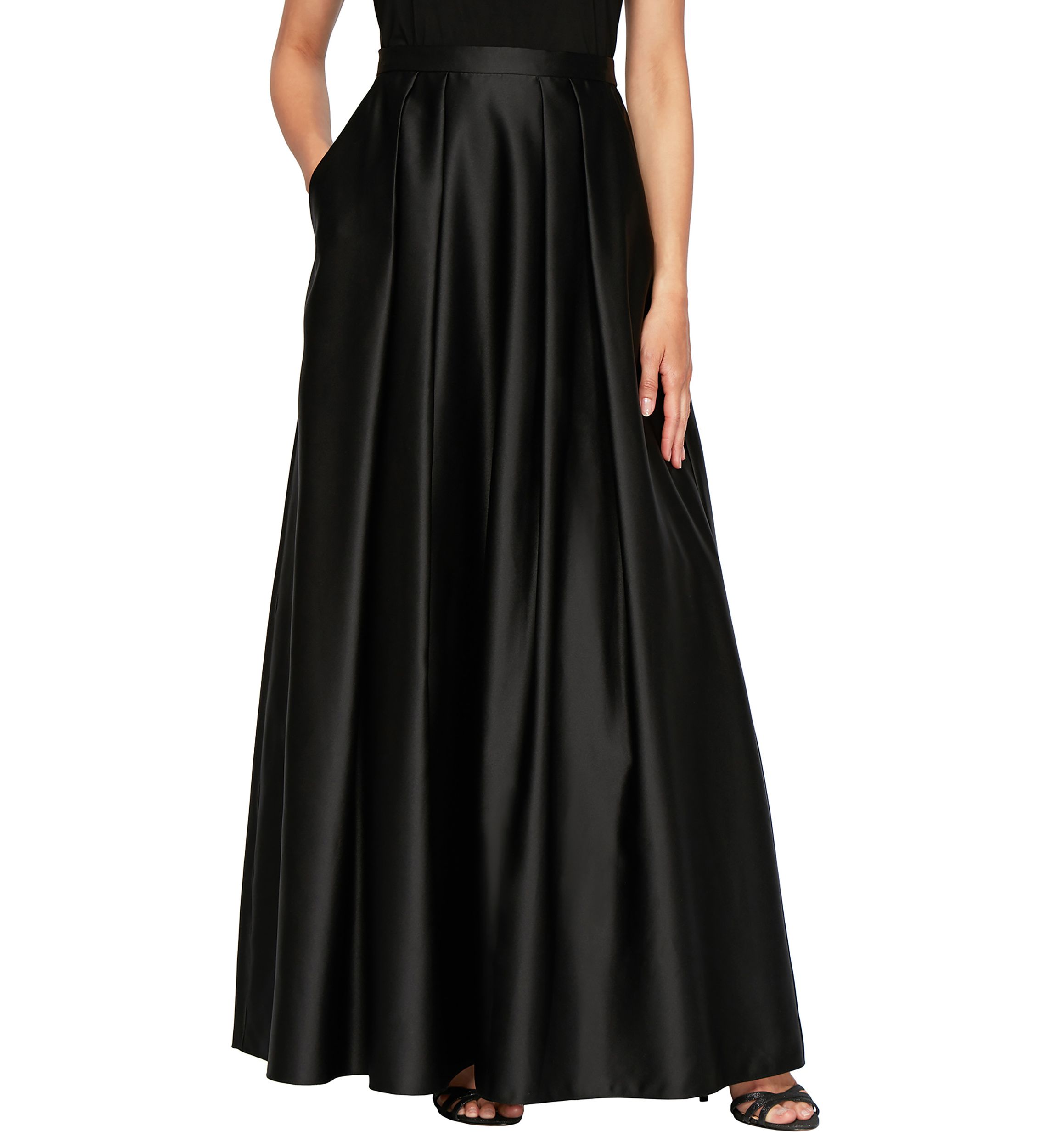 Womens Ball Gown Pleated Skirt