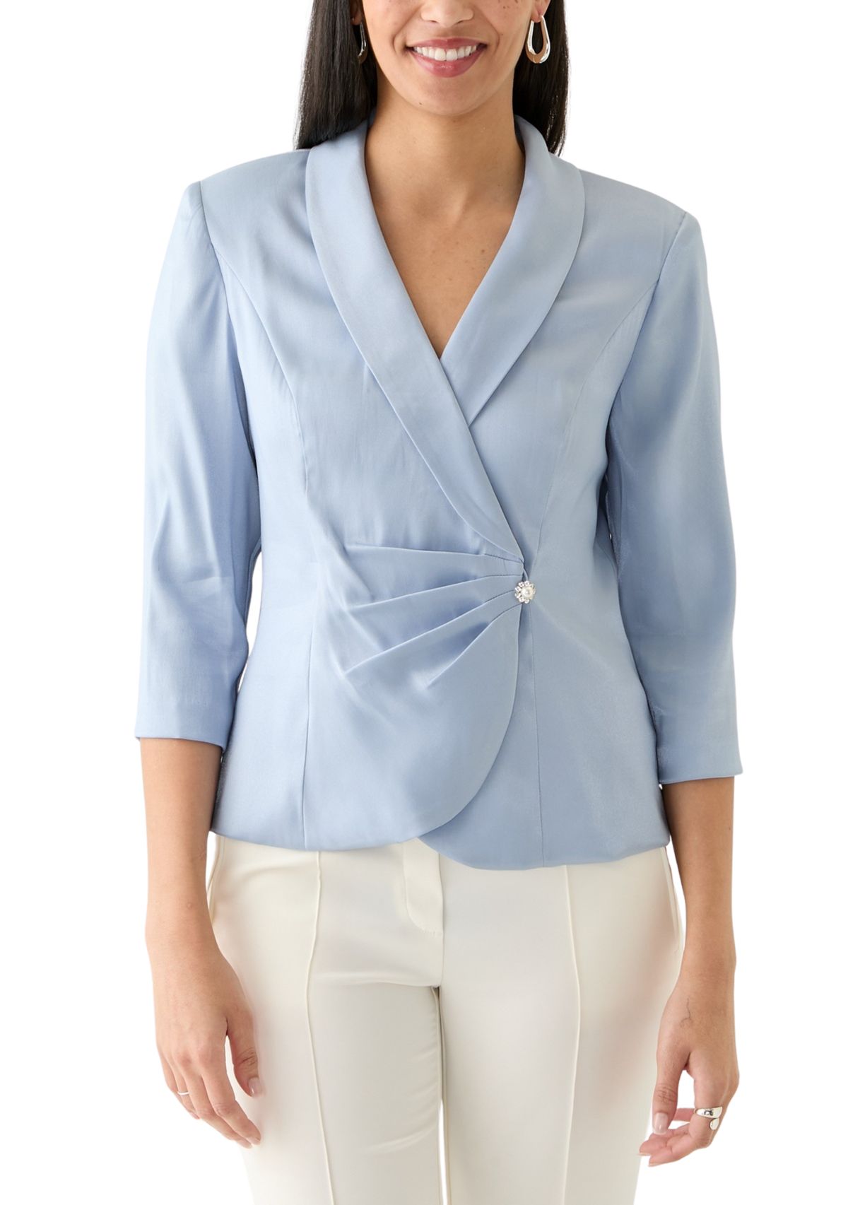 Womens Taffeta Blazer