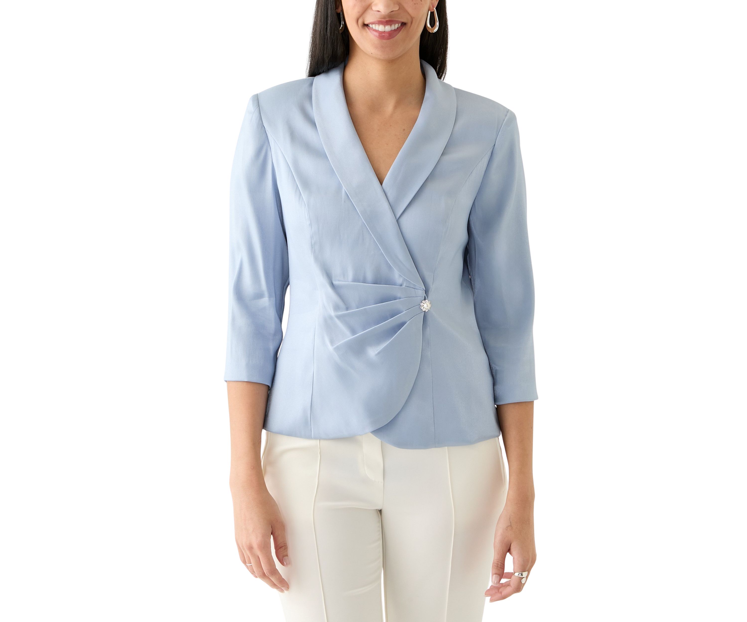 Womens Taffeta Blazer