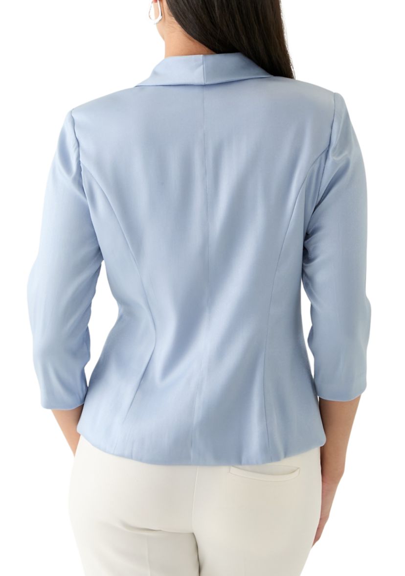 Womens Taffeta Blazer