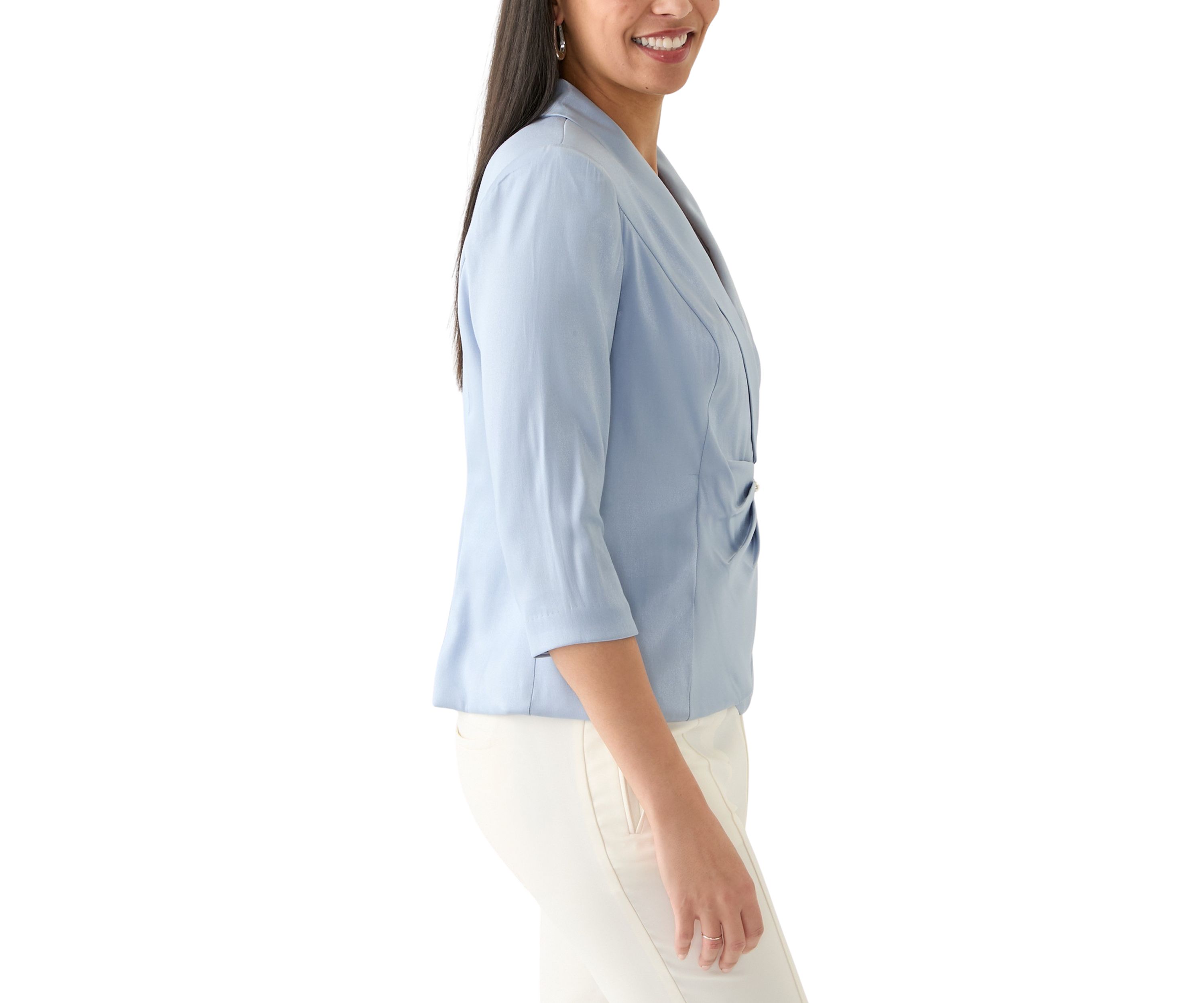 Womens Taffeta Blazer