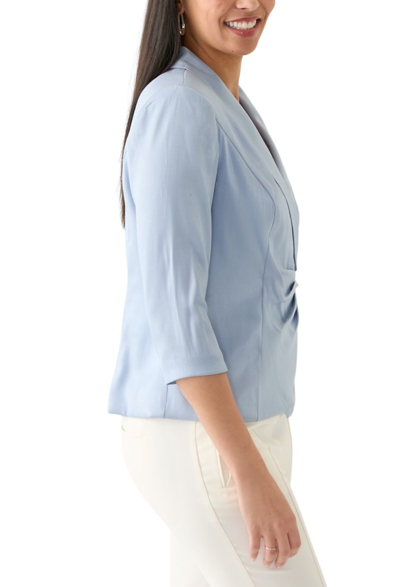 Womens Taffeta Blazer