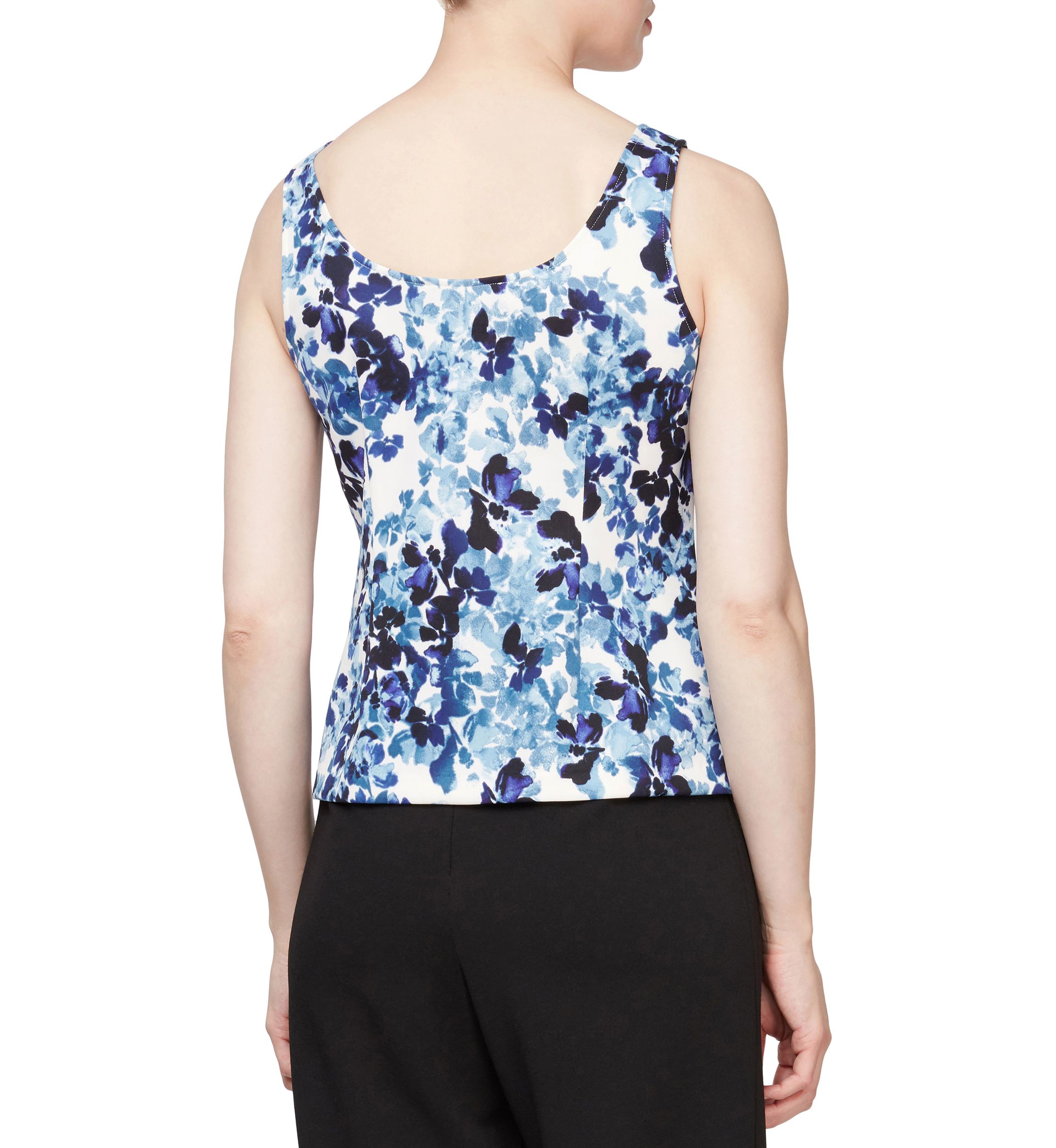 Womens Floral Twin Set 