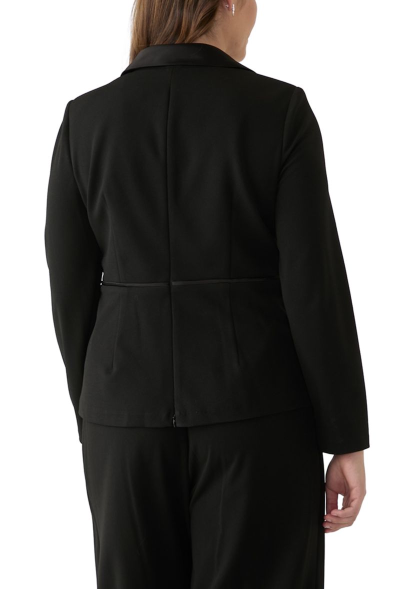 Womens Solid Blazer