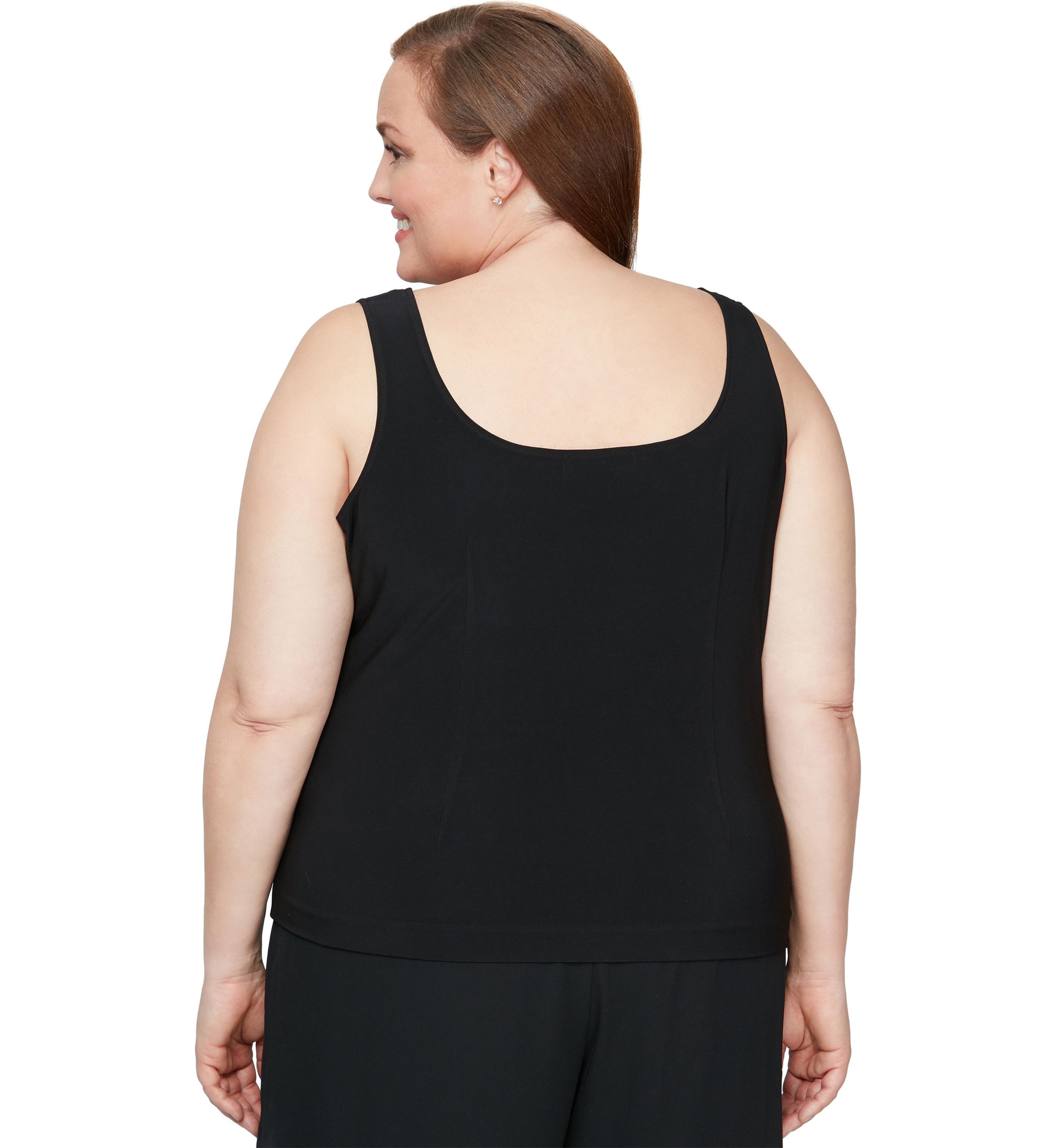 Plus Size 3/4 Sleeve Twinset