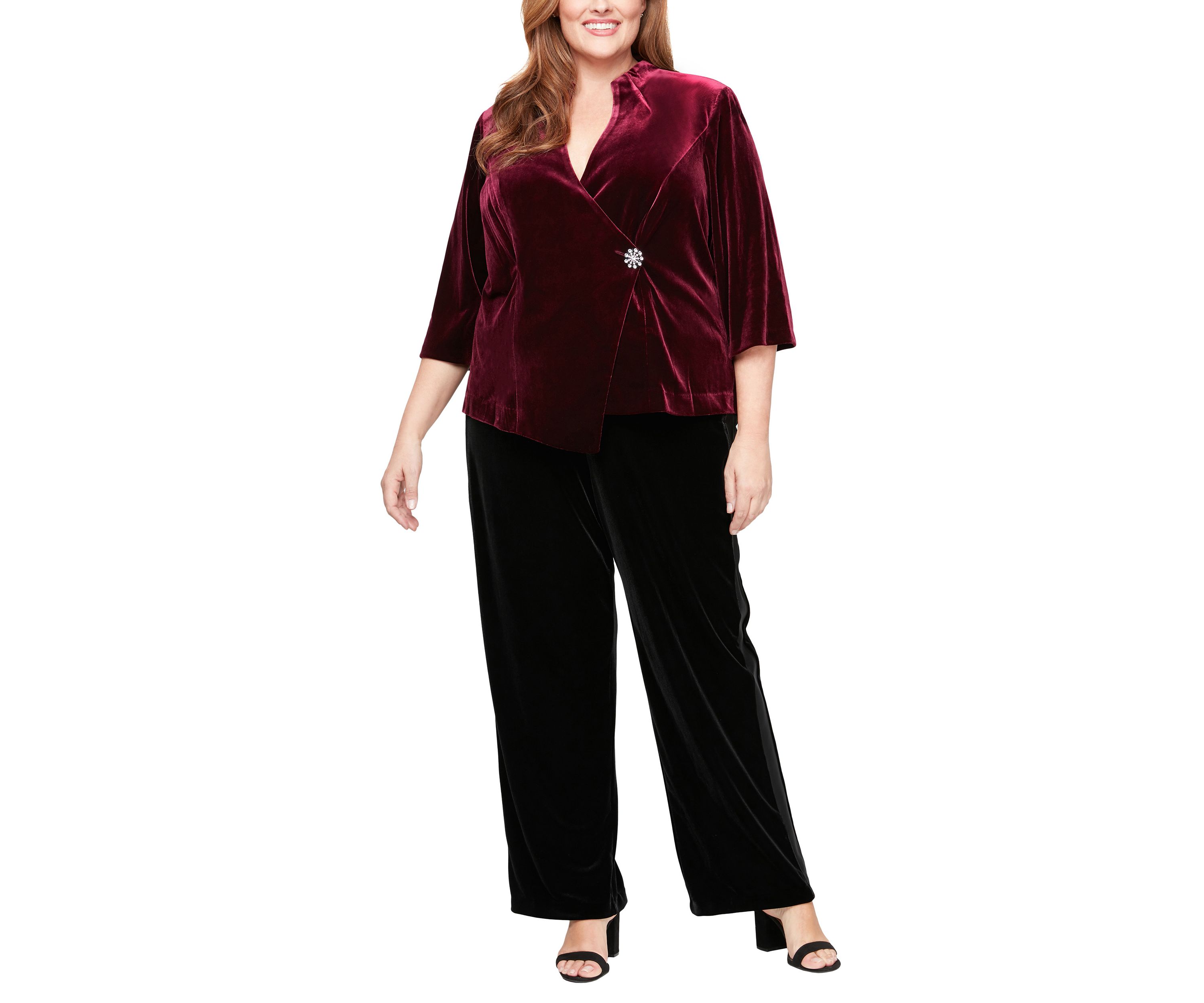 Plus Size Straight Leg Pants