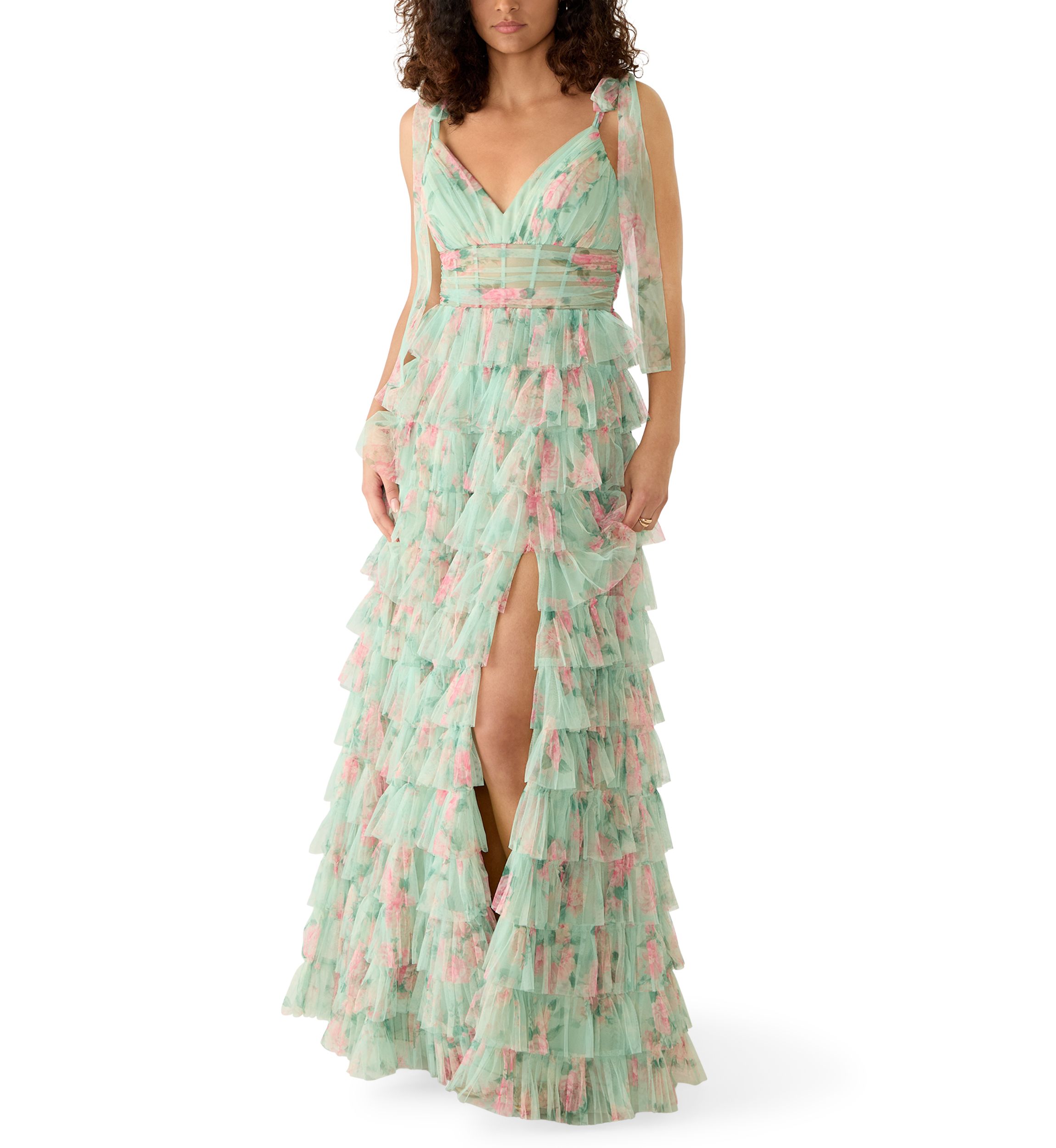 dress to prom Portia and Scarlett Prom Dress PS22036 Yellow / 2