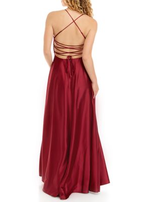 Belk red deals formal dresses