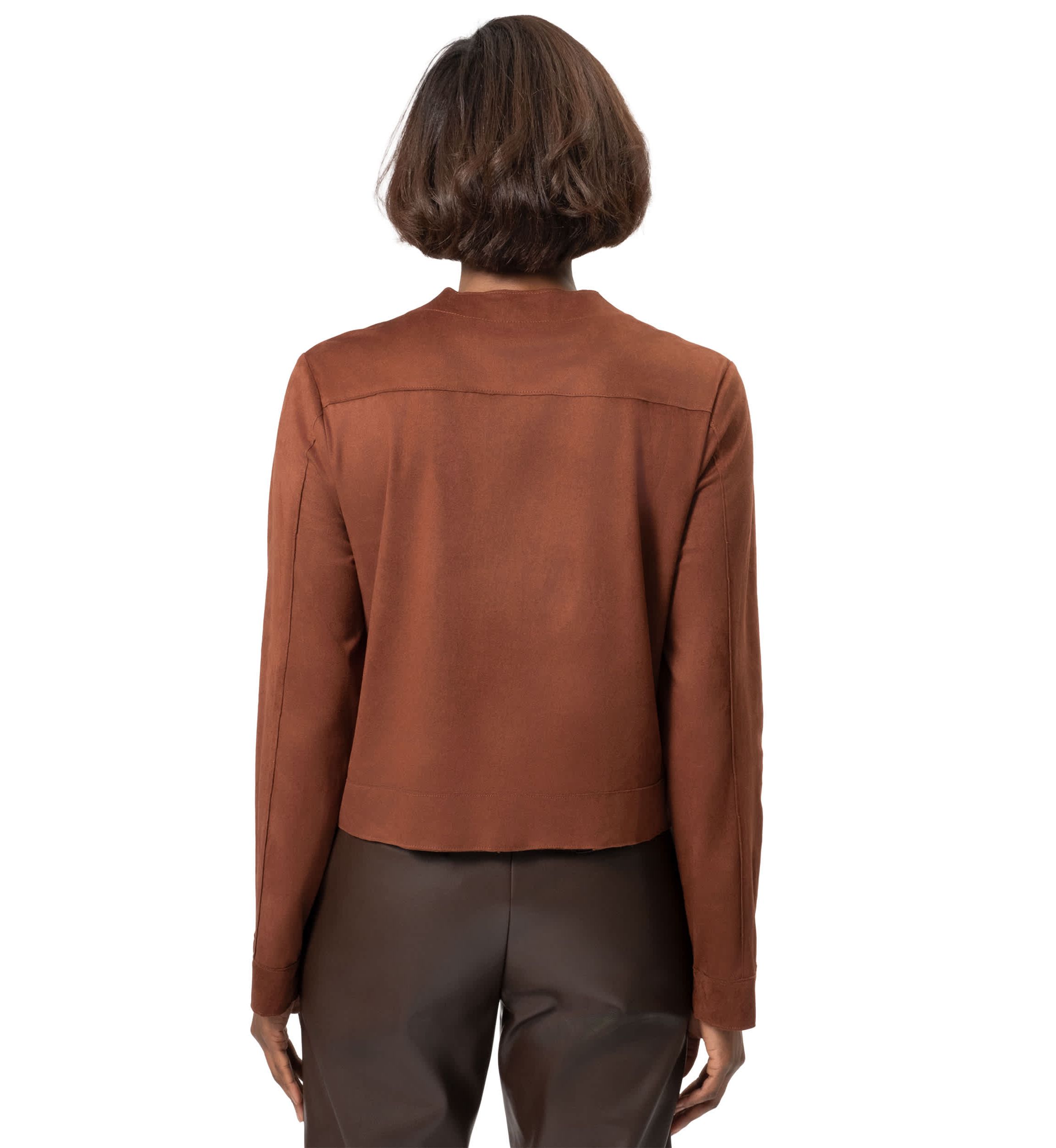Marissa Faux Suede Jacket