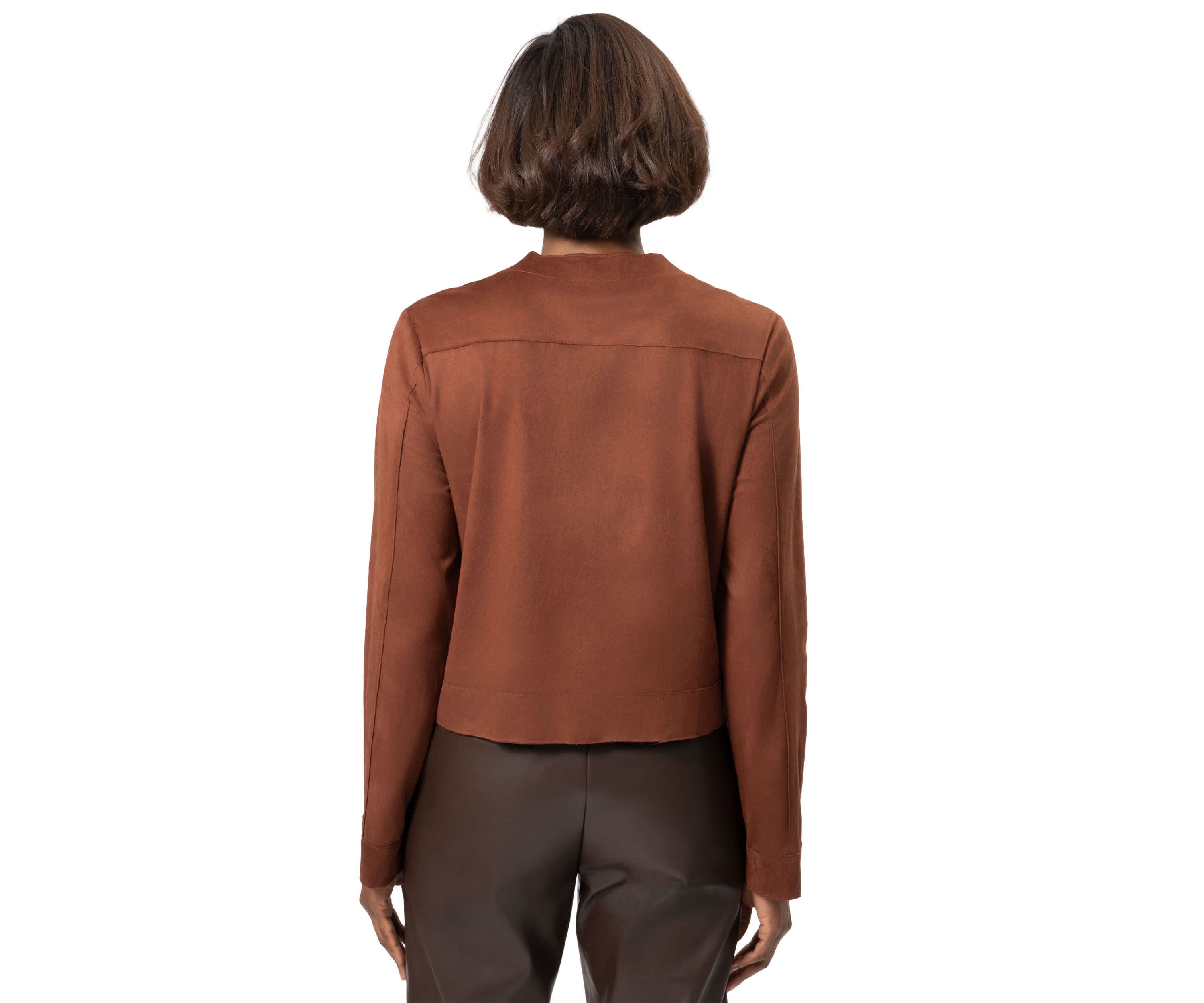 Marissa Faux Suede Jacket