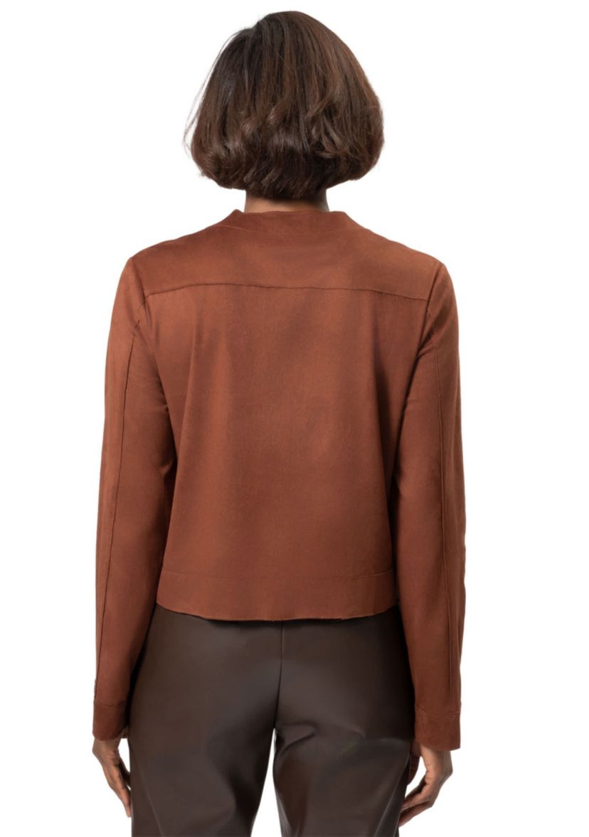 Marissa Faux Suede Jacket