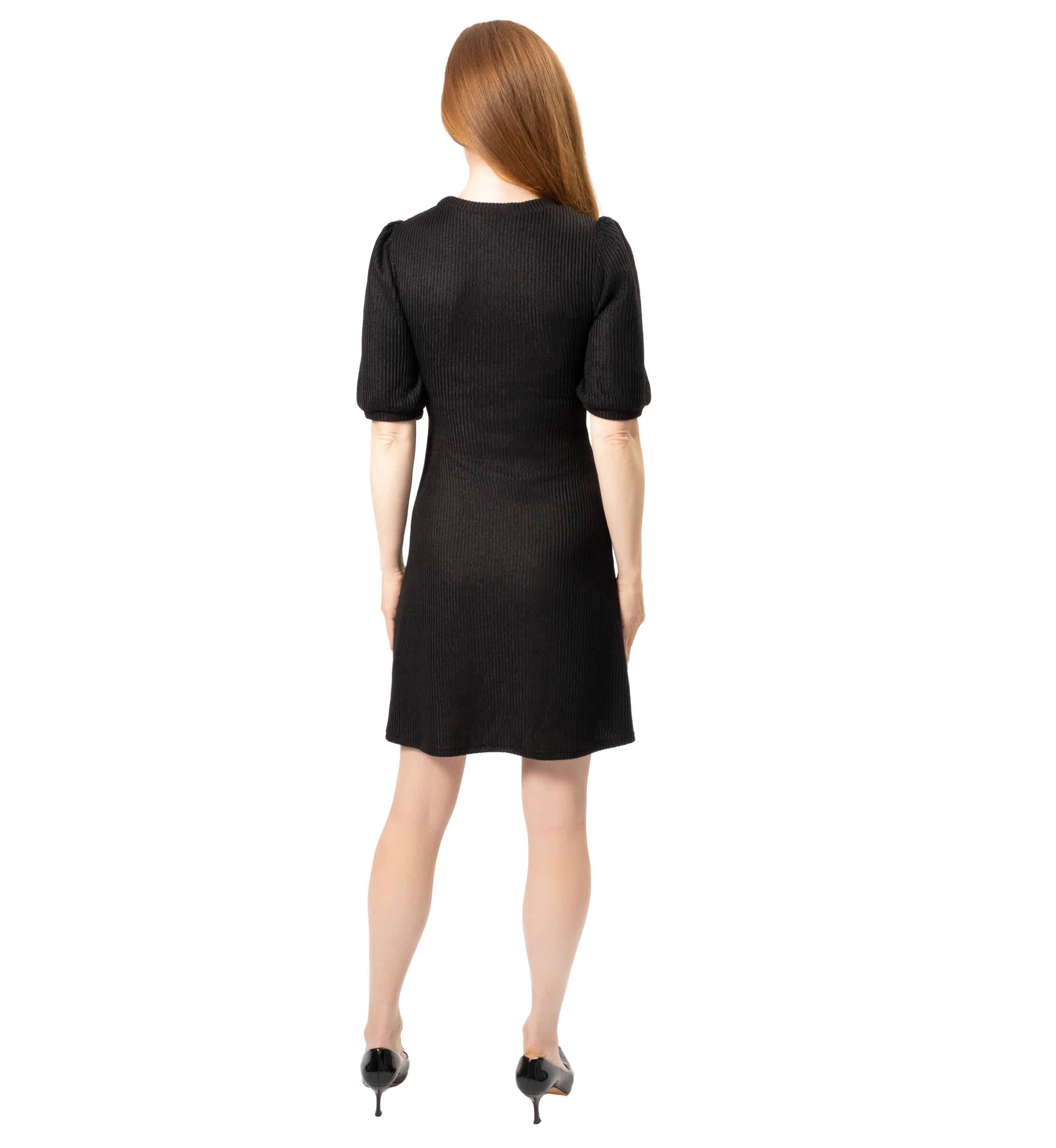Double Bow Knit Dress