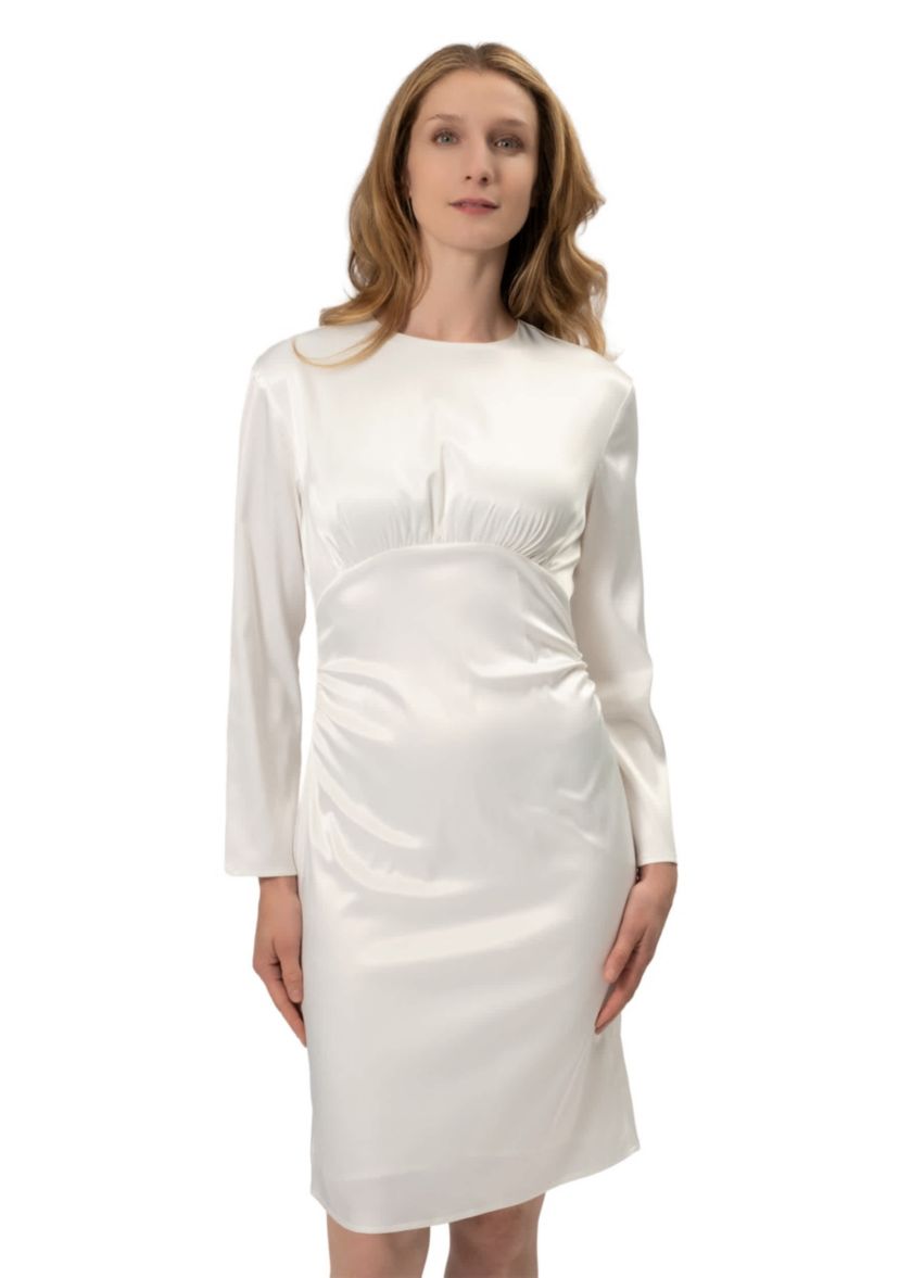 Long Sleeve Seam Short Dress