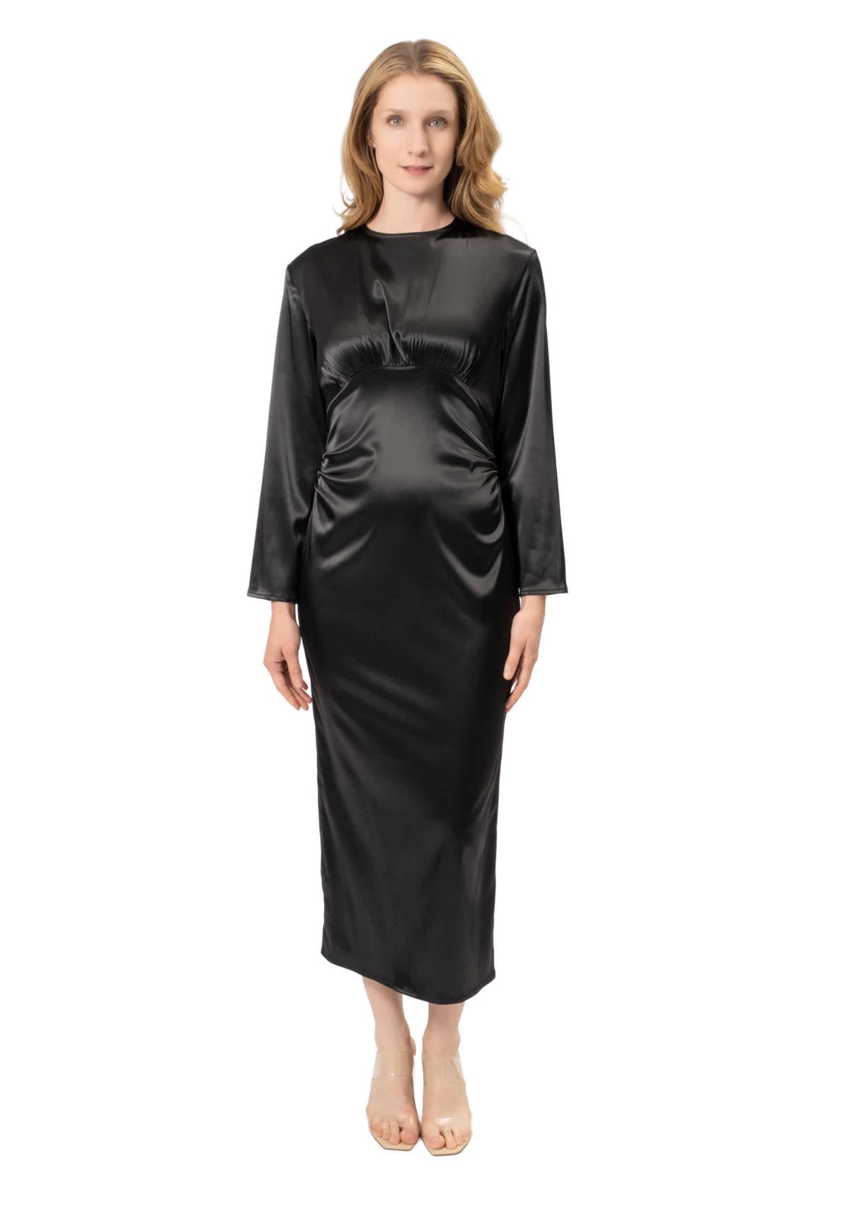 Long Sleeve Seam Dress
