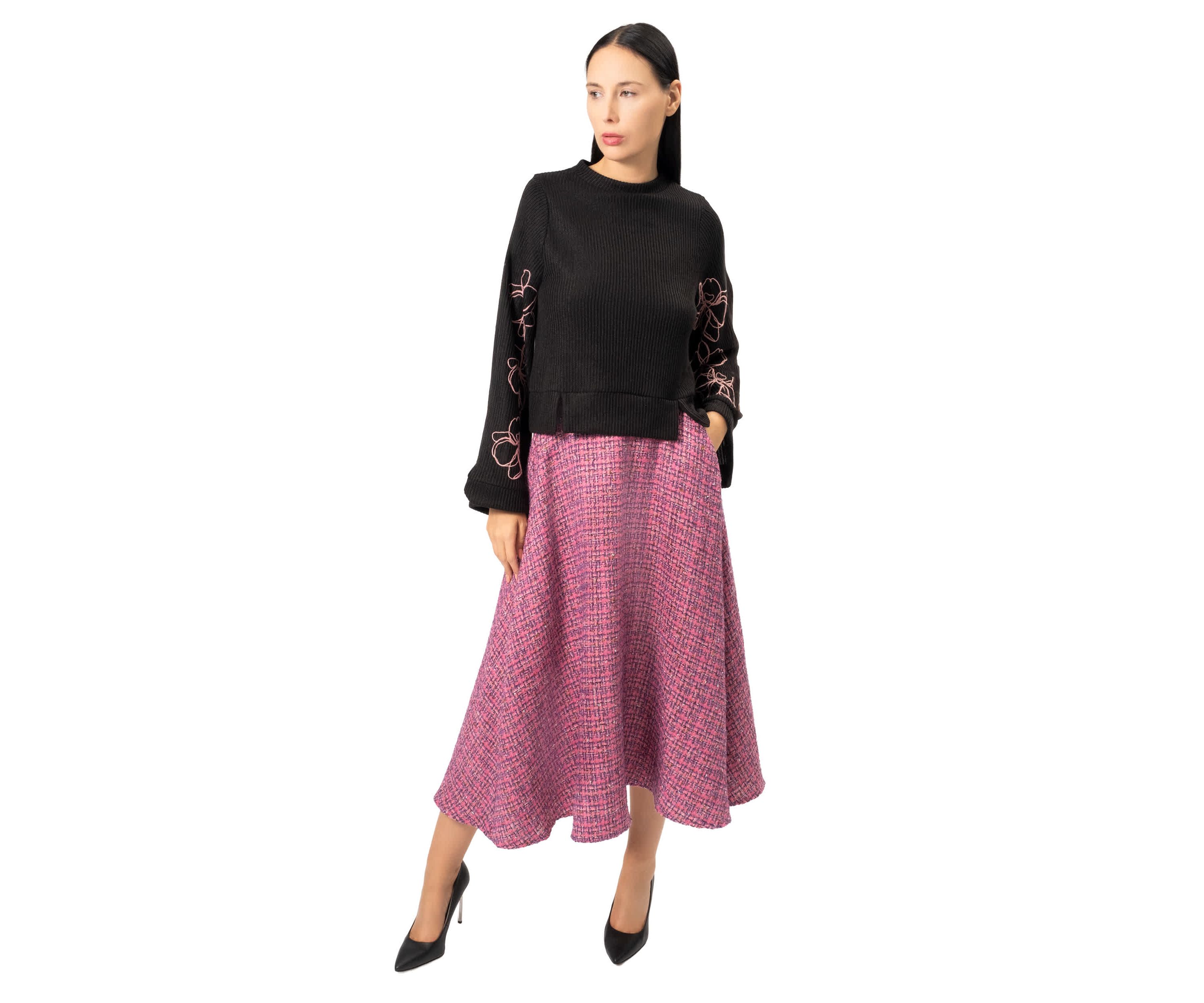 Birdie Tweed Skirt