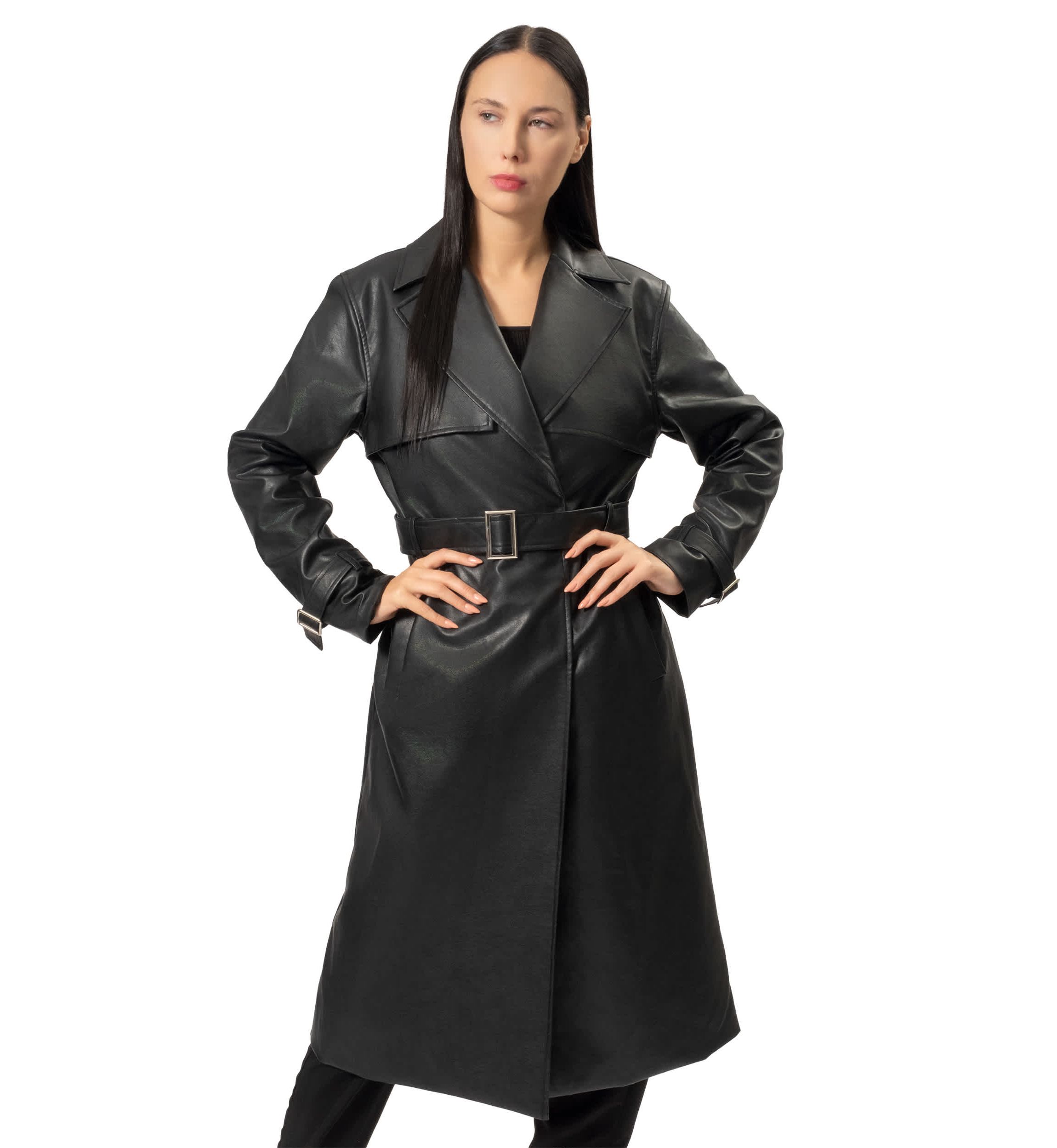 RIANA PU COAT