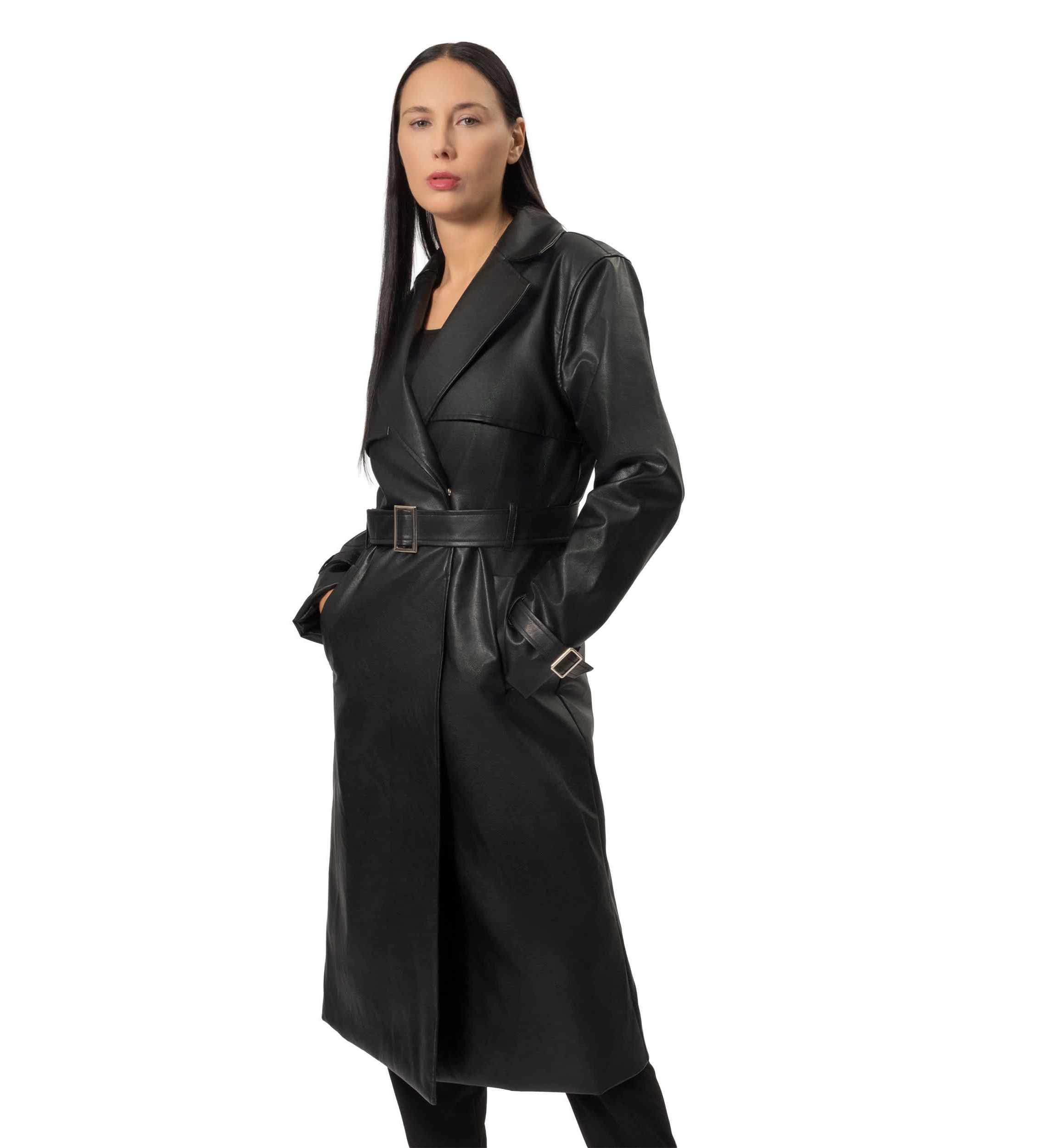 RIANA PU COAT