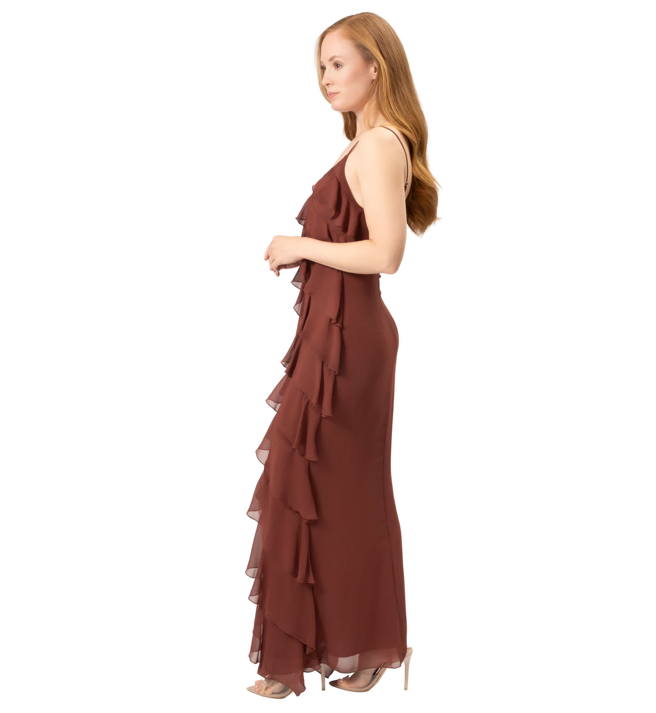Riza Ruffle Dress