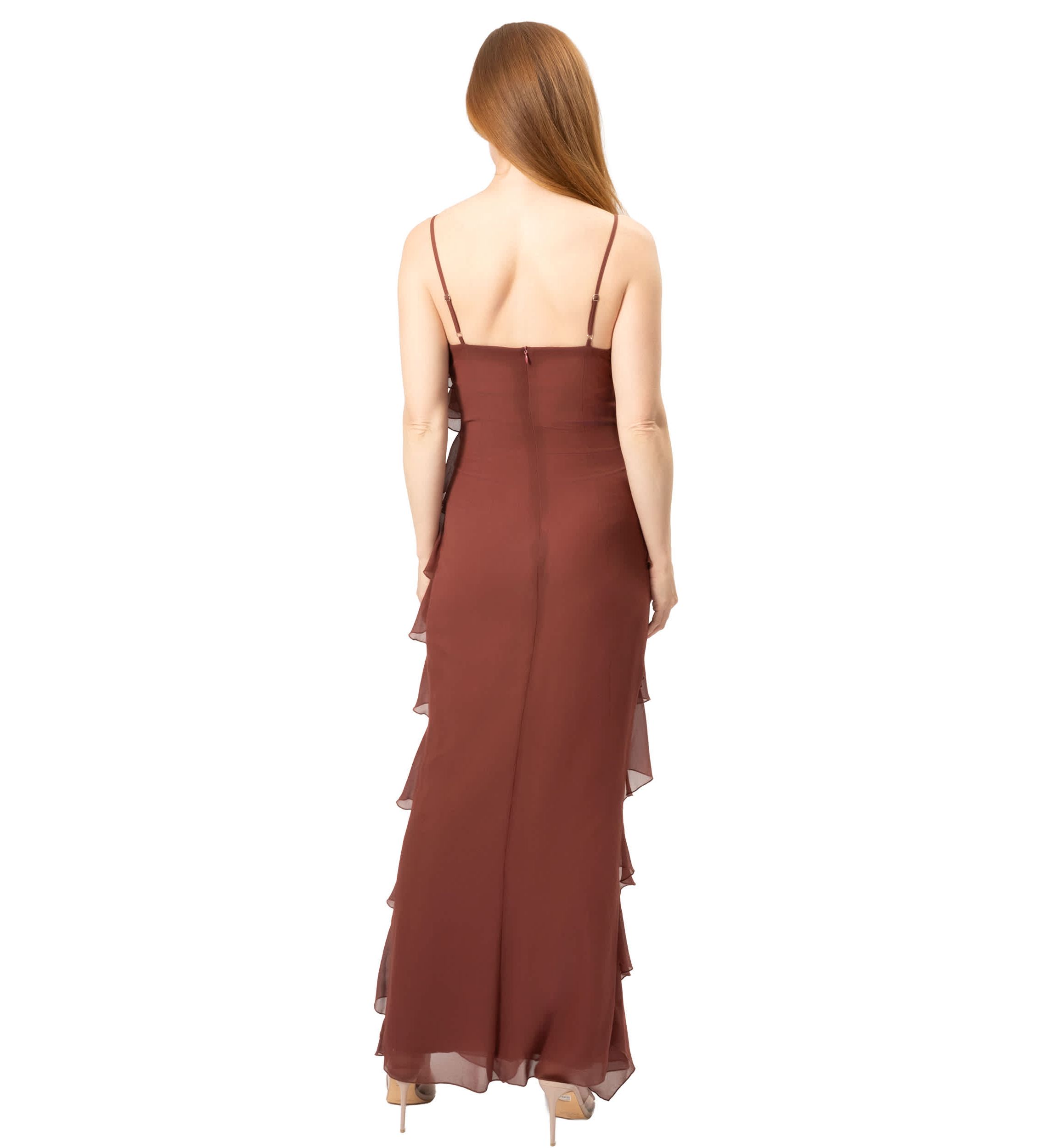 Riza Ruffle Dress
