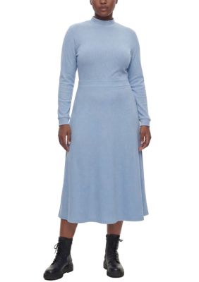 AREA STARS Women's Molly Dress, Blue, 1X