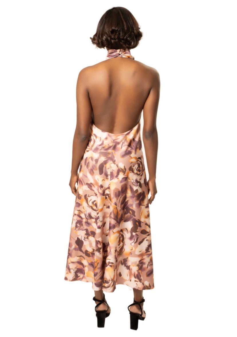 JERSEY HALTER DRESS