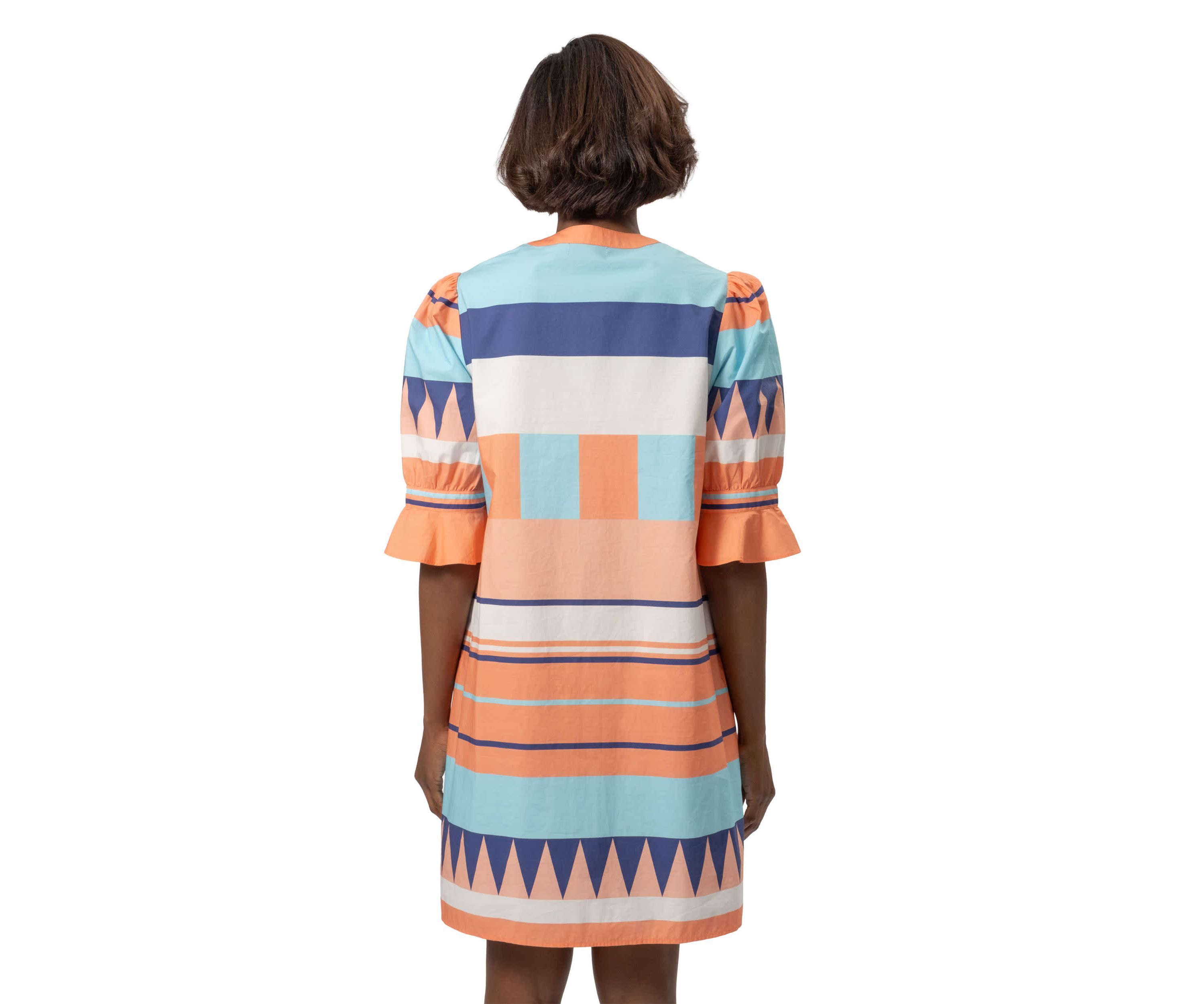 Stripe Short Resort Dress