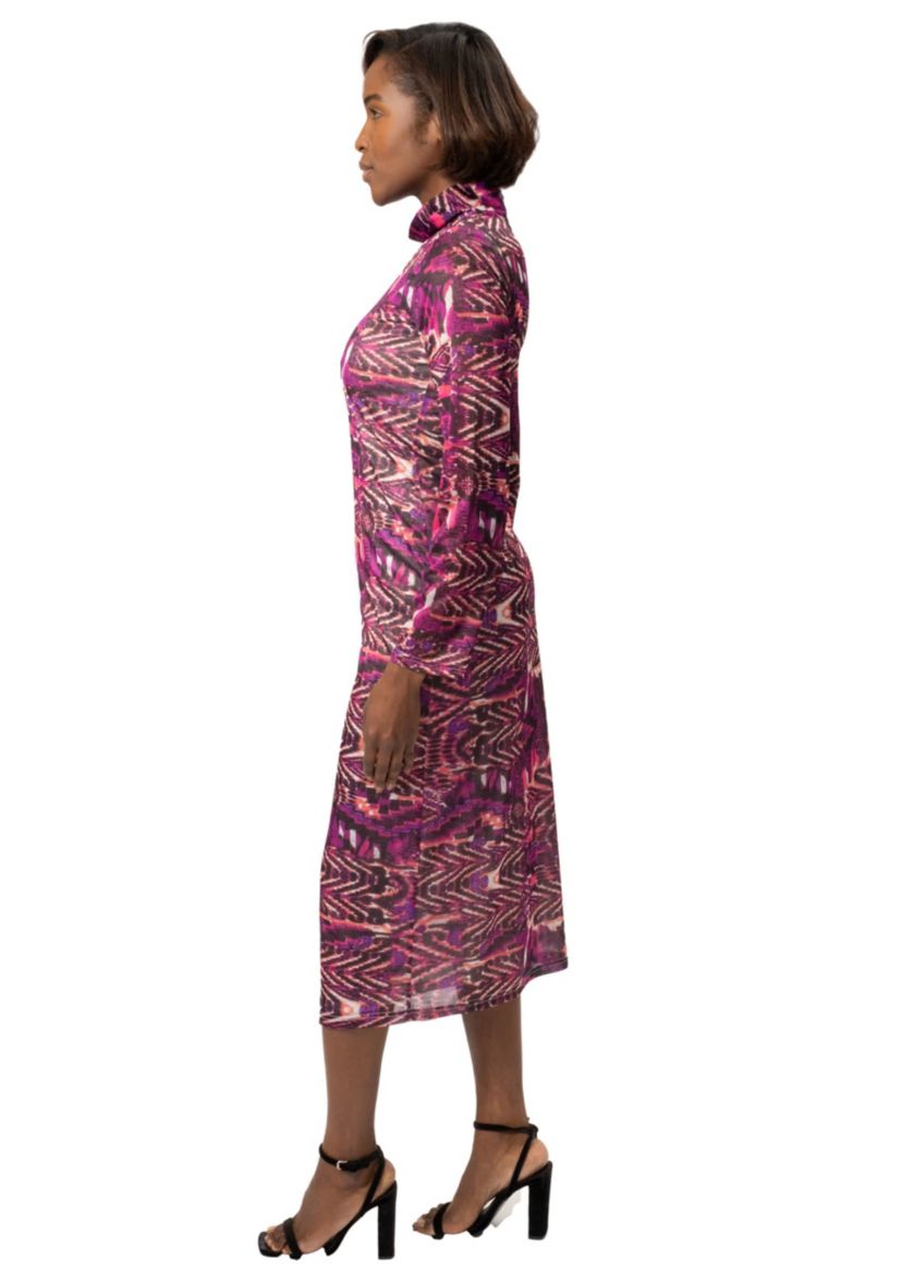 PHI MIDI JERSEY DRESS