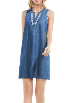 vince camuto denim dress