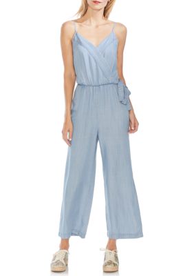 Vince Camuto Lyocell Side Tie Wrap Jumpsuit | belk