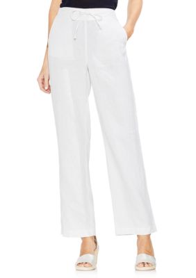 Vince Camuto Wide Leg Linen Pant | belk