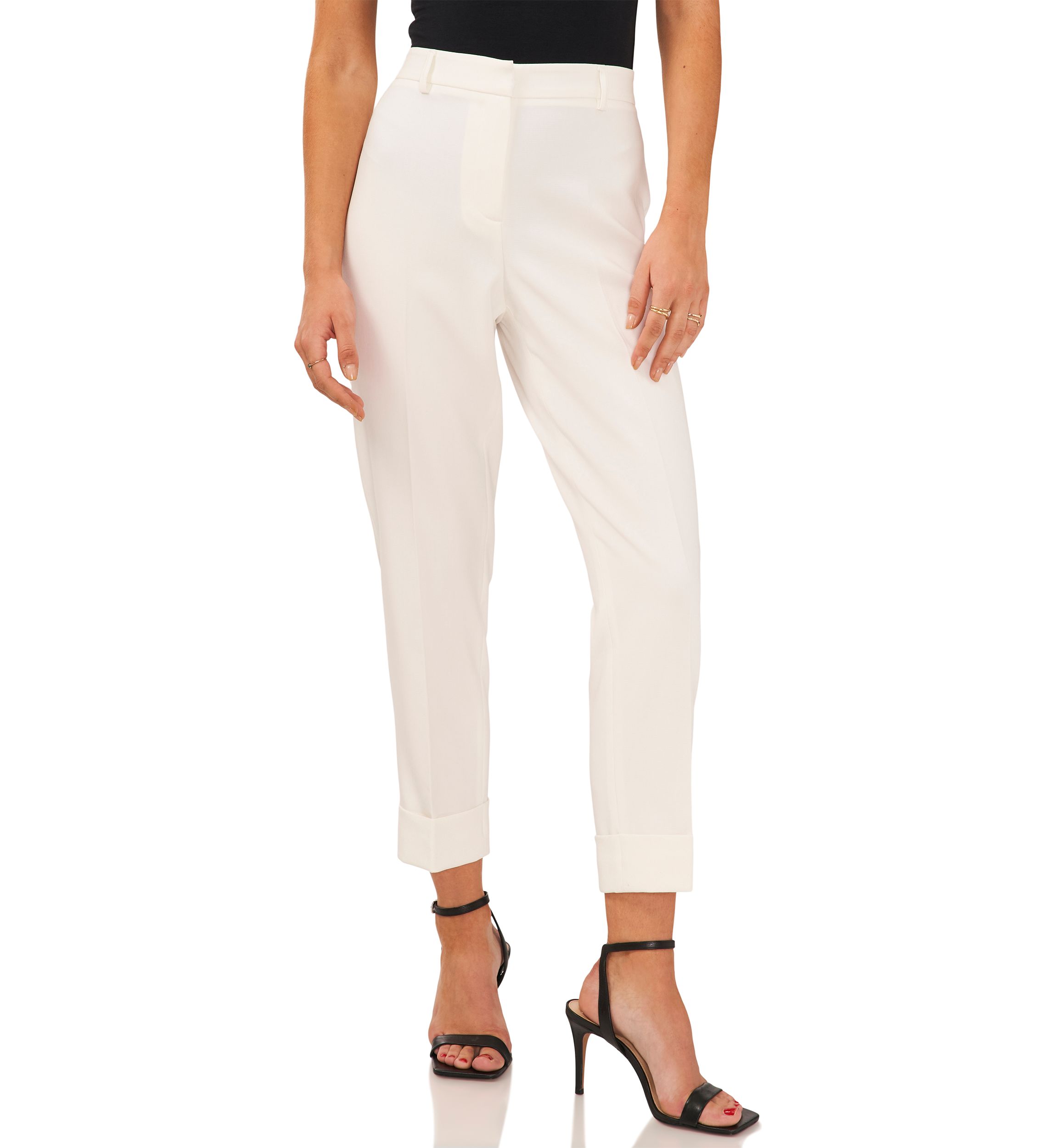Womens Mid Rise Pants