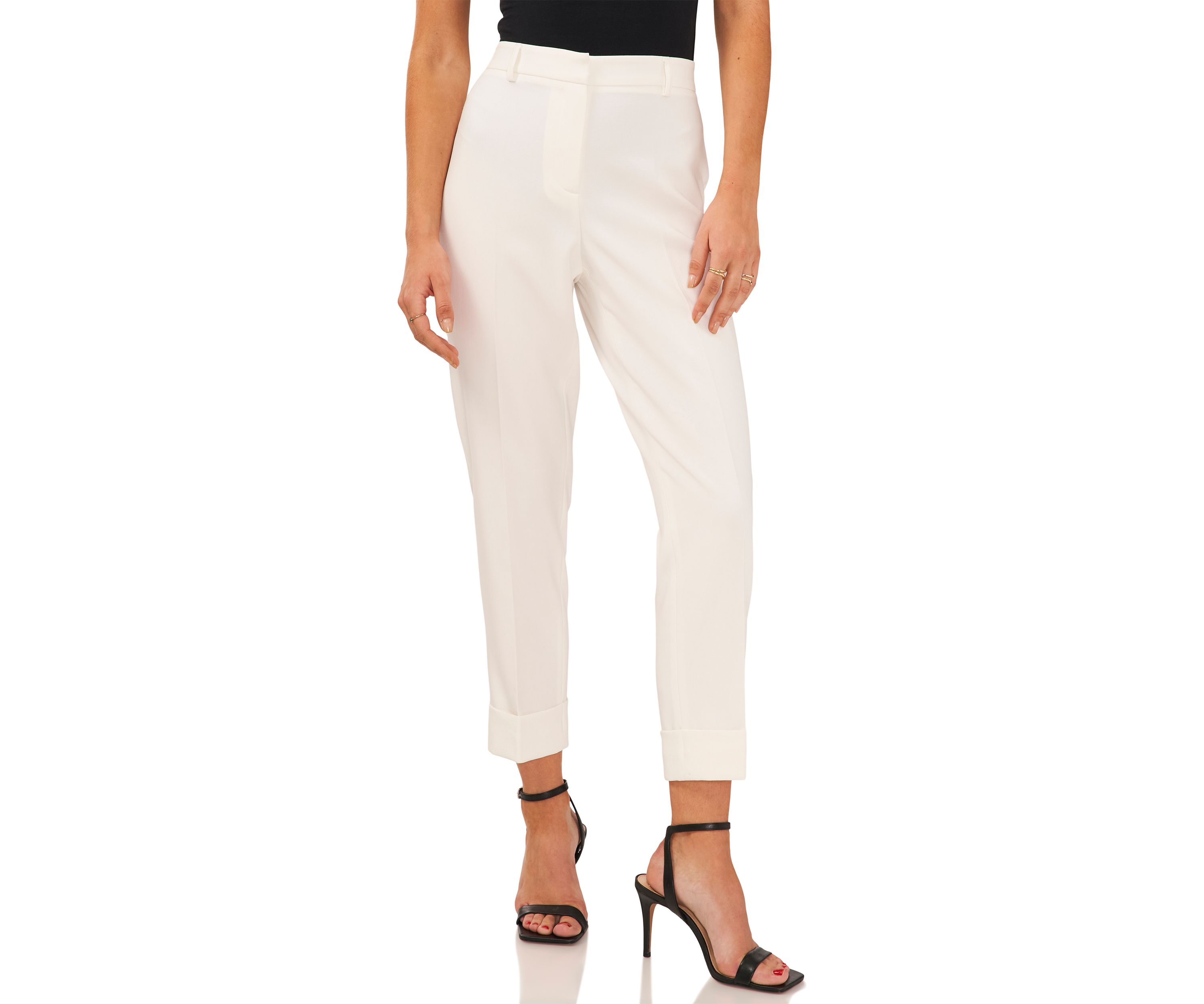 Womens Mid Rise Pants