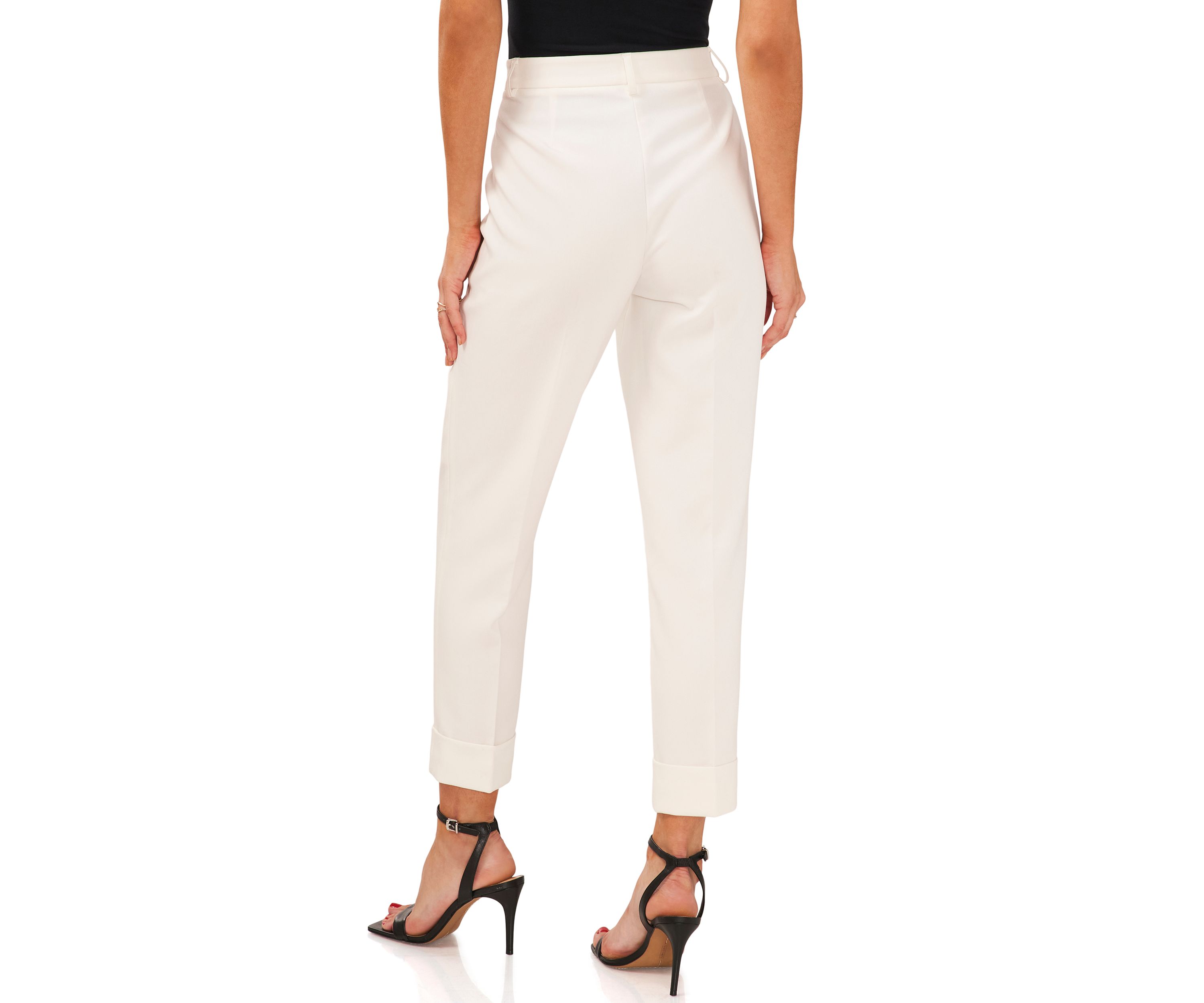 Womens Mid Rise Pants