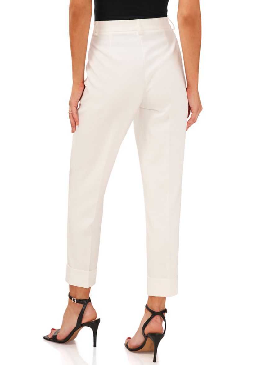 Womens Mid Rise Pants