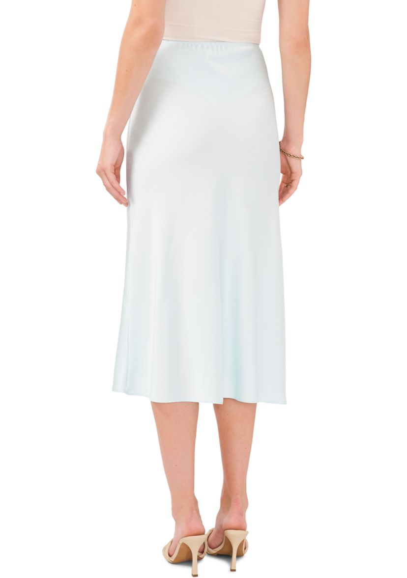 Womens Midi Slip Skirt