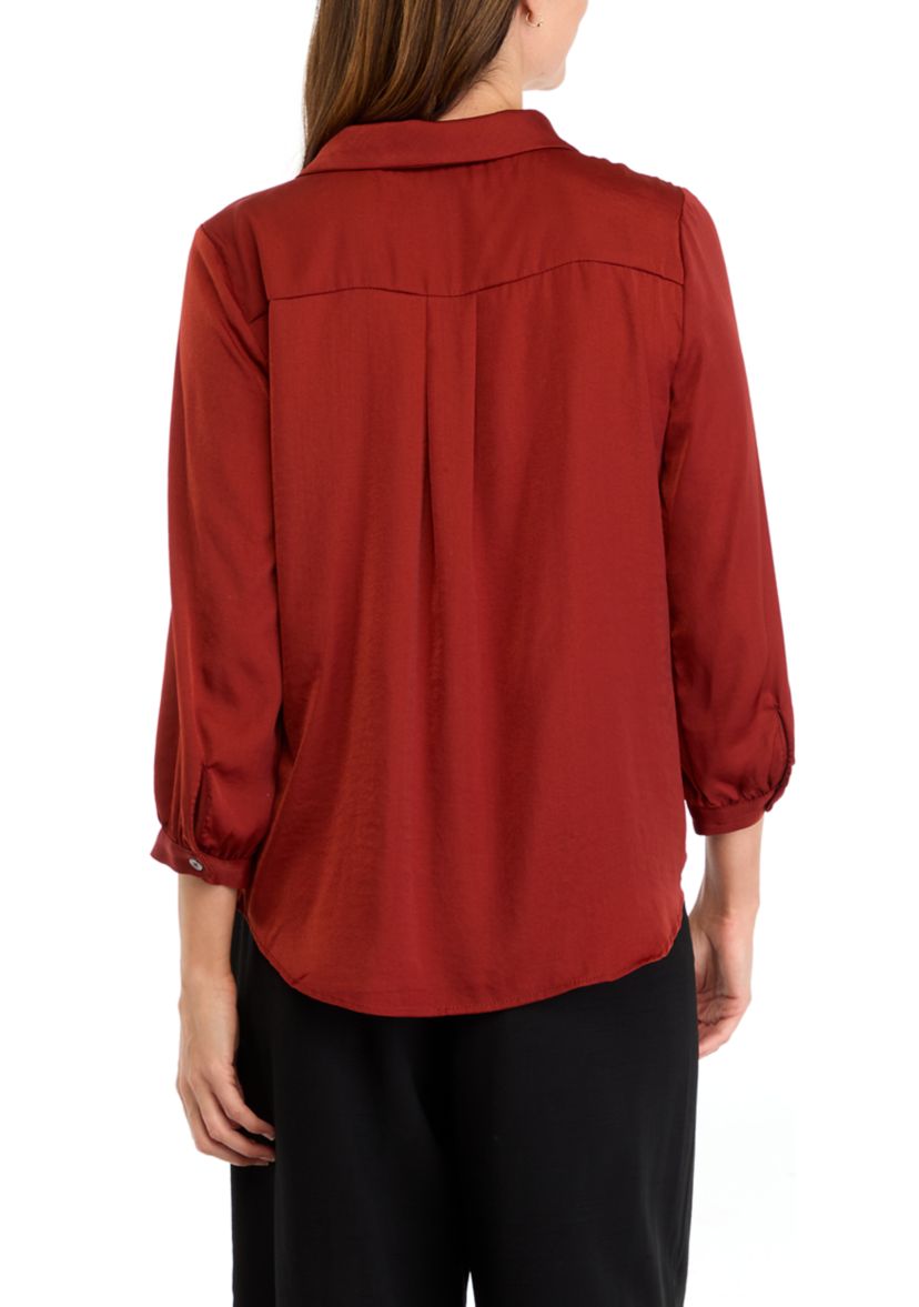 Womens 3/4 Sleeve Blouse