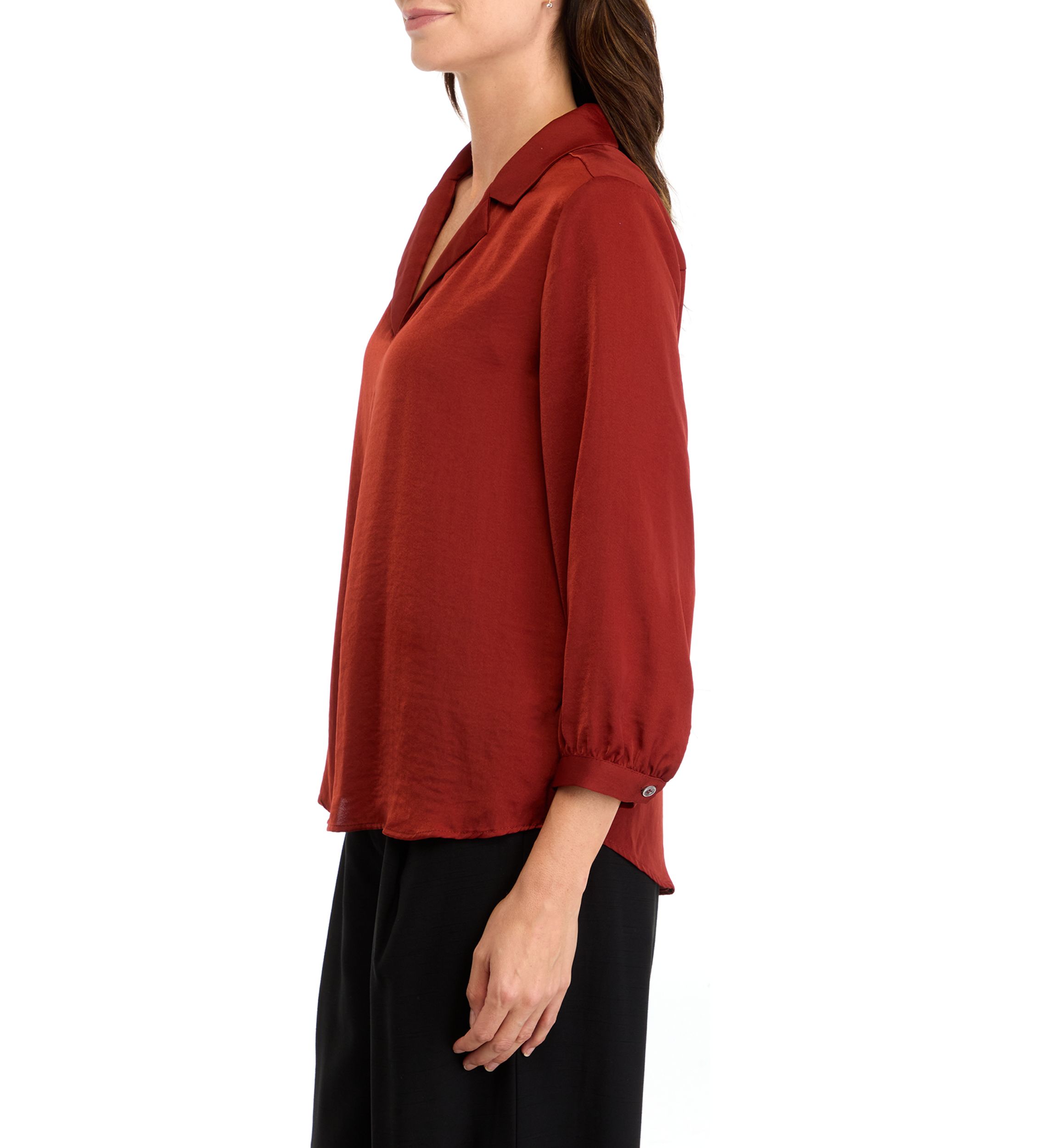 Womens 3/4 Sleeve Blouse