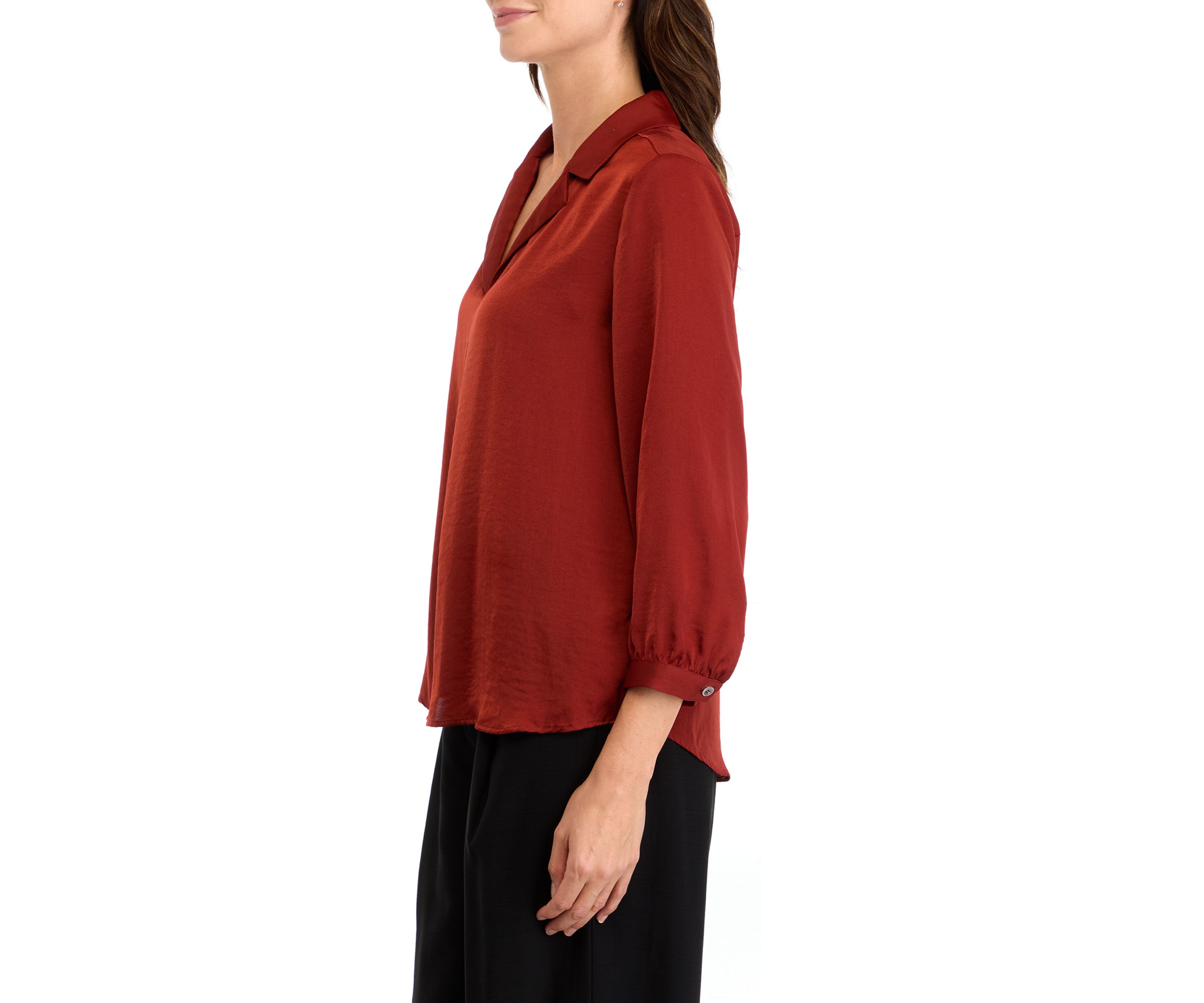 Womens 3/4 Sleeve Blouse