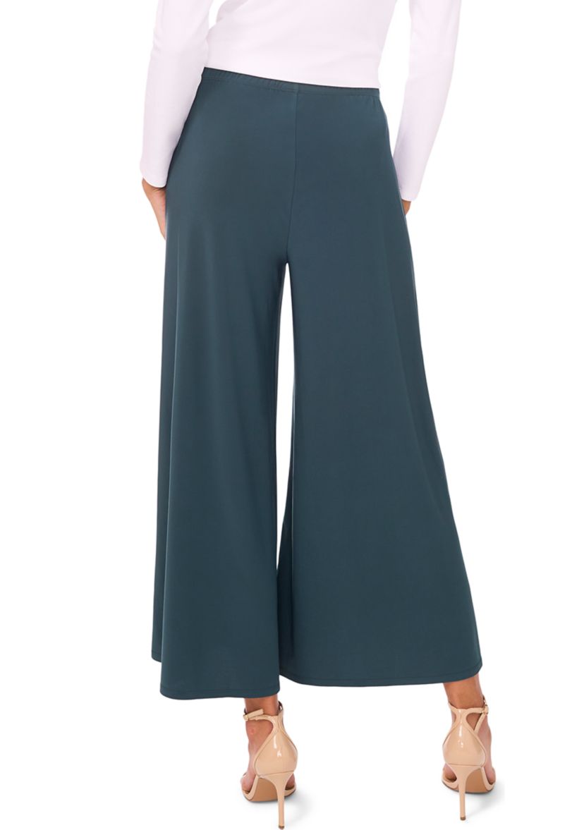 Women's Cropped Wide Leg Pants