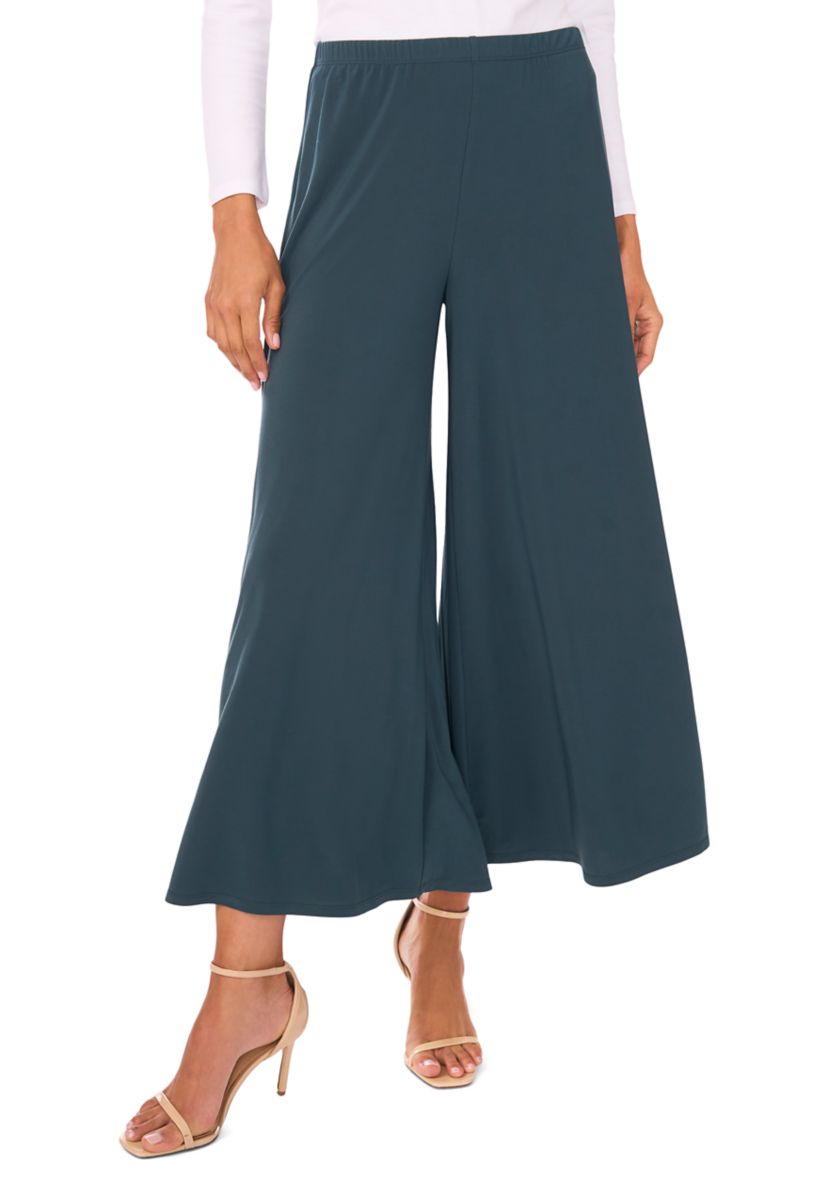 Women's Cropped Wide Leg Pants