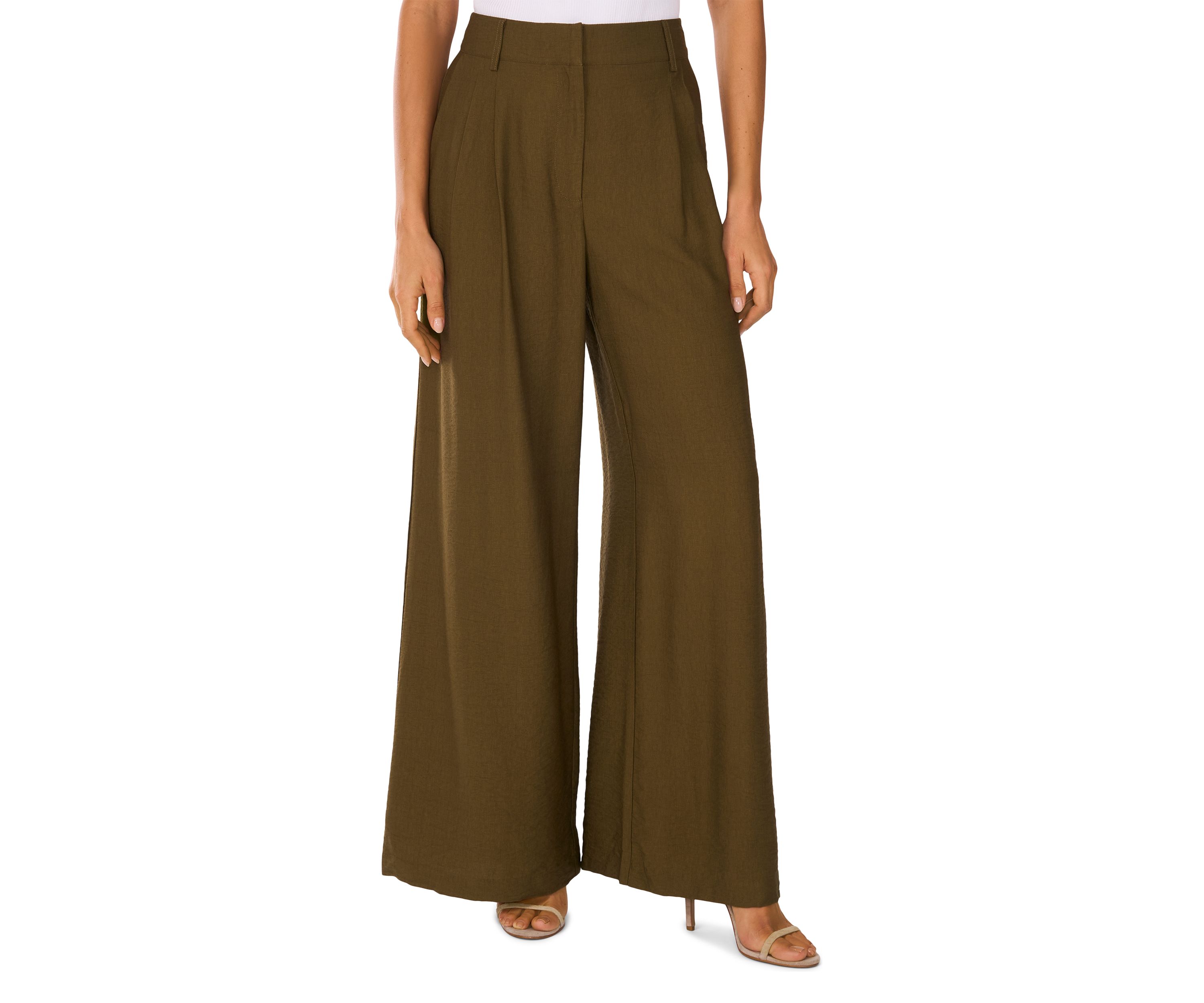 Womens Wide Leg Trousers 