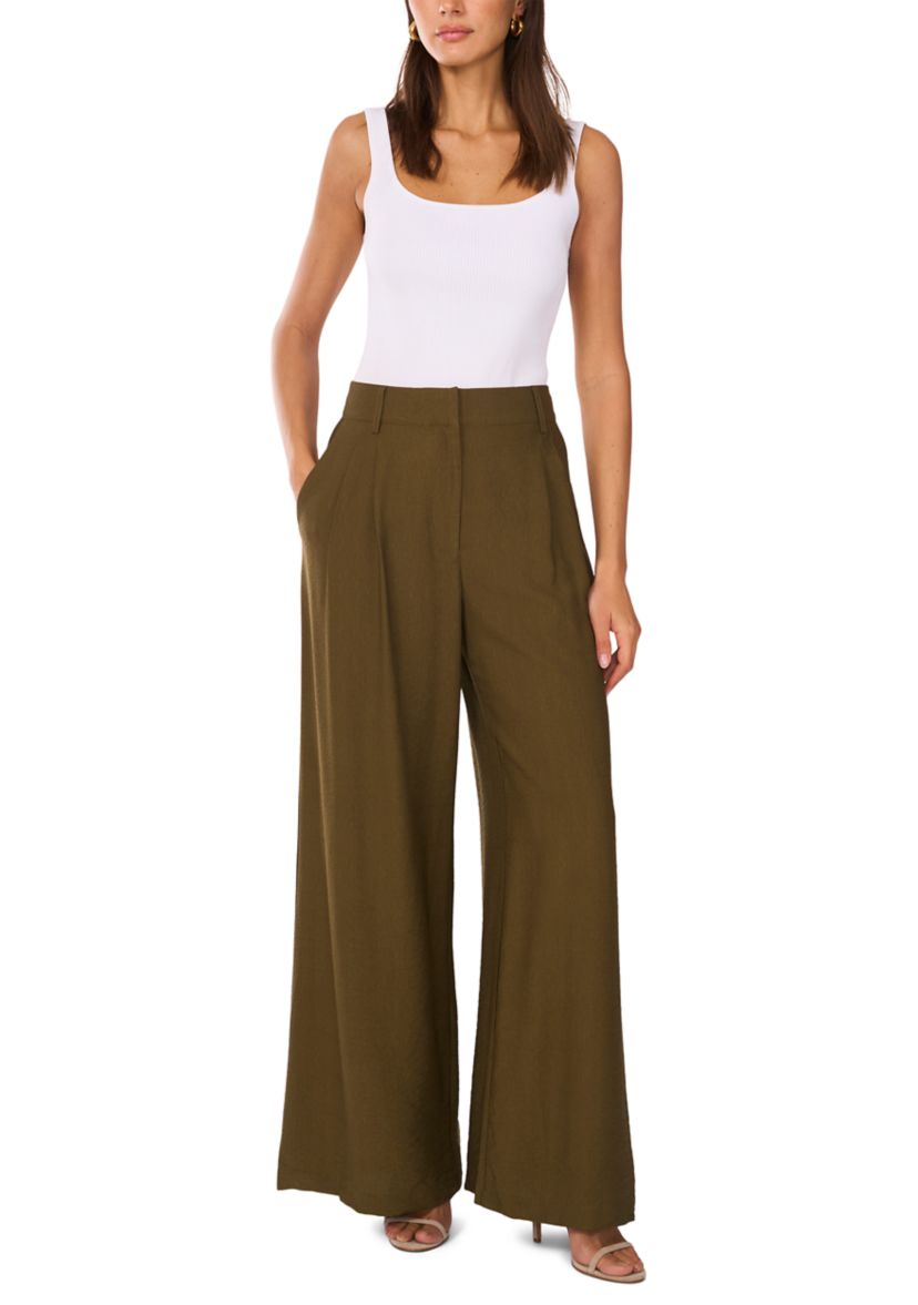 Womens Wide Leg Trousers 