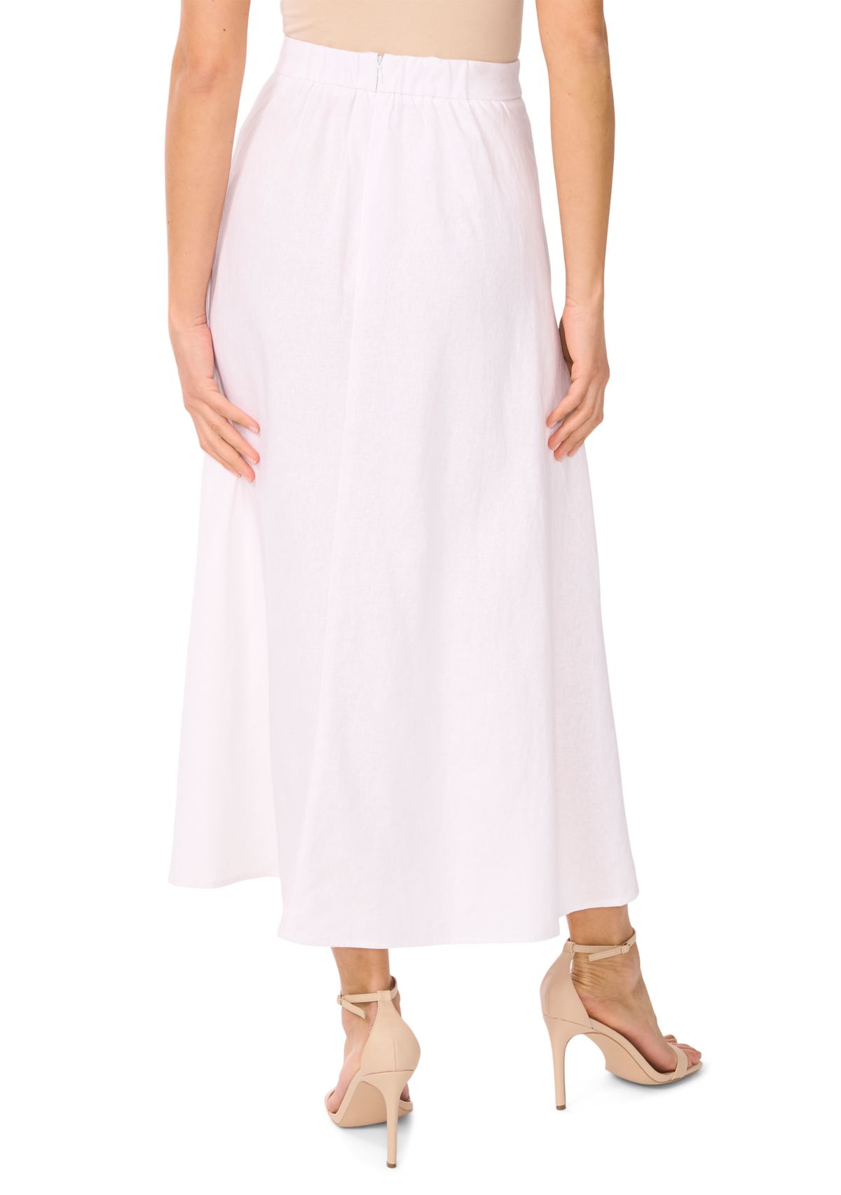 Womens Pull On A-Line Skirt 