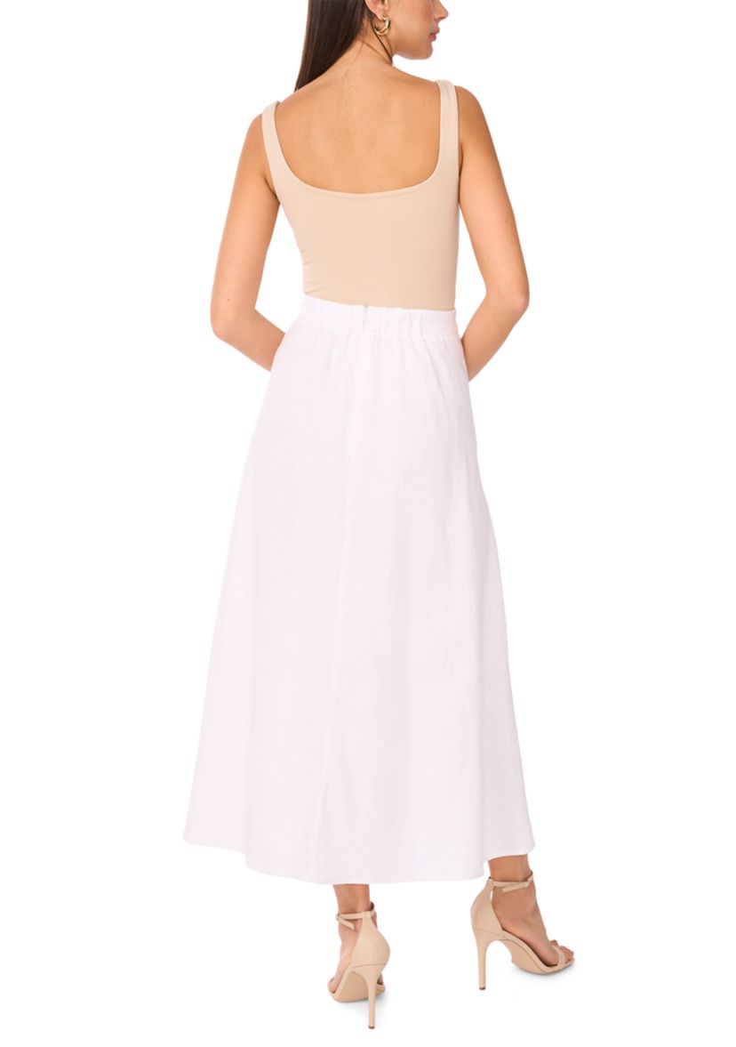 Womens Pull On A-Line Skirt 