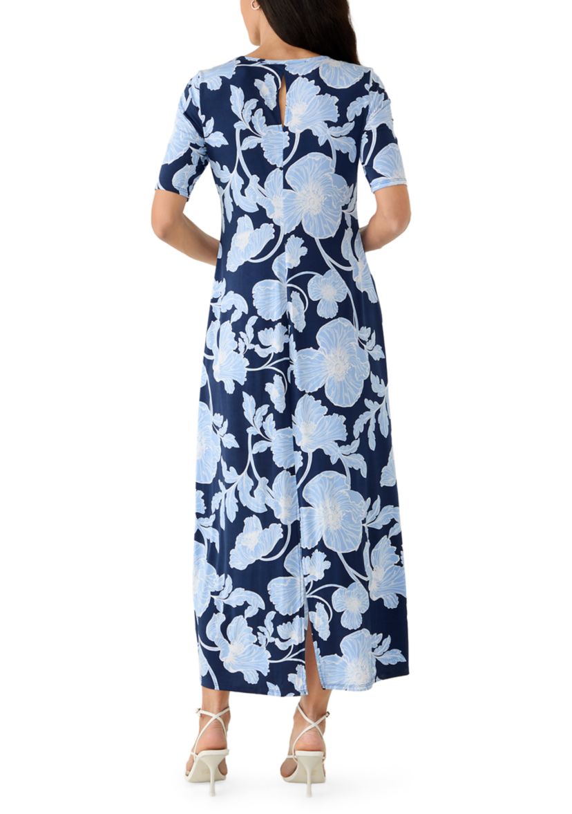 sachin and babi light blue dress Women's Vince Camuto Floral Dresses
