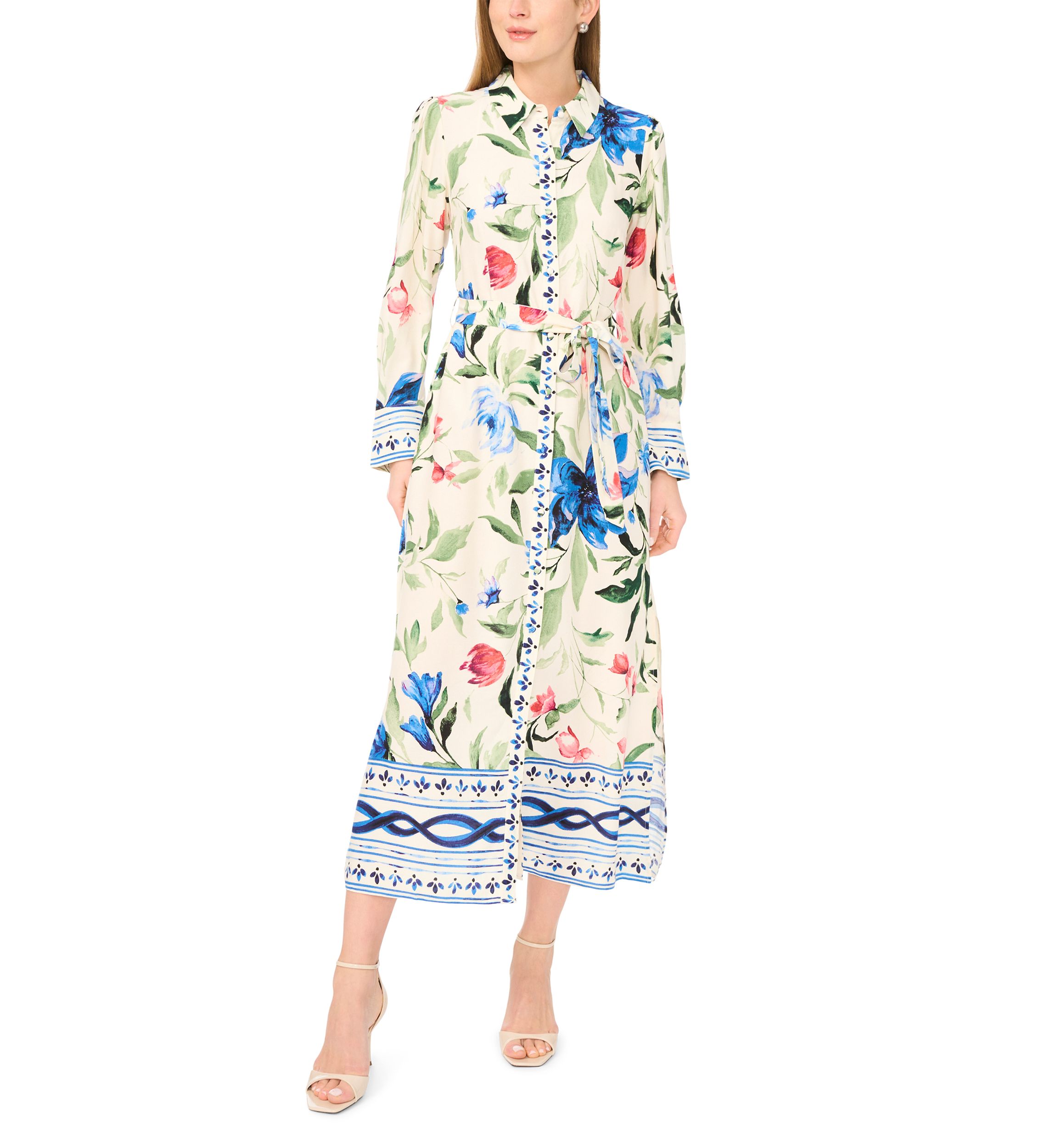 white christmas dresses Veronica Beard Jean Arcadia Midi Dress | Blue | Size 0 main image 0