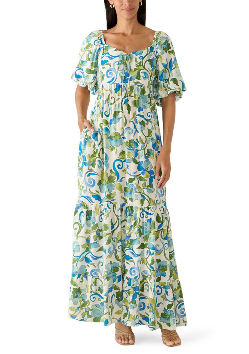 Vince Camuto Women's Short Sleeve Sweetheart Dress | Belk